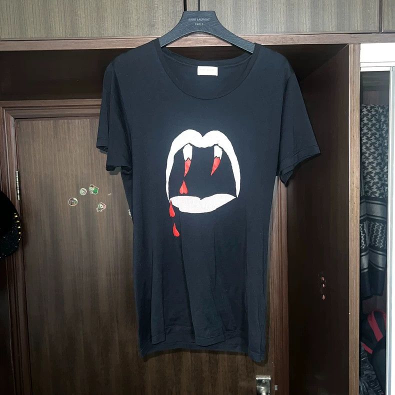 Hedi Slimane × Saint Laurent Paris SLP - SS16 Blood Luster Tee