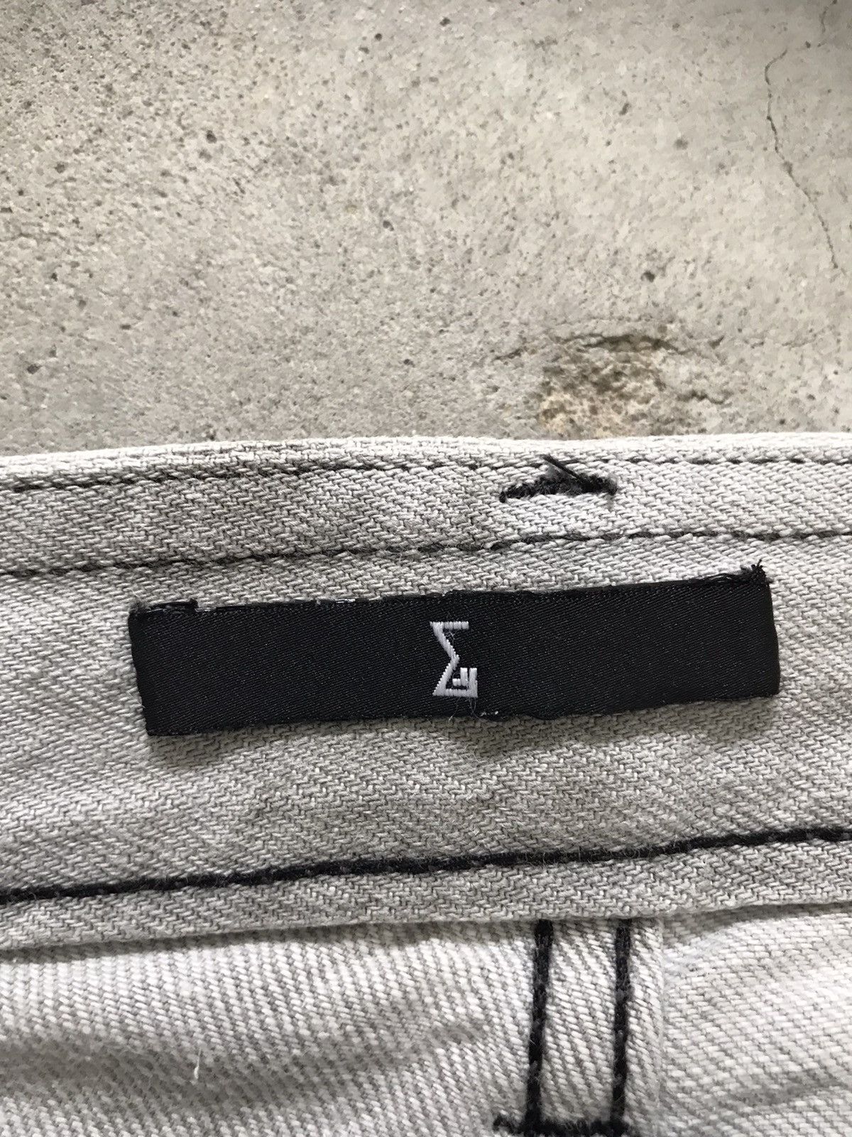 Japanese Brand S’EXPRIMER by Yuta Hosokawa Ripped Tall Slim Denim Jeans Size US 28 / EU 44 - 7 Thumbnail