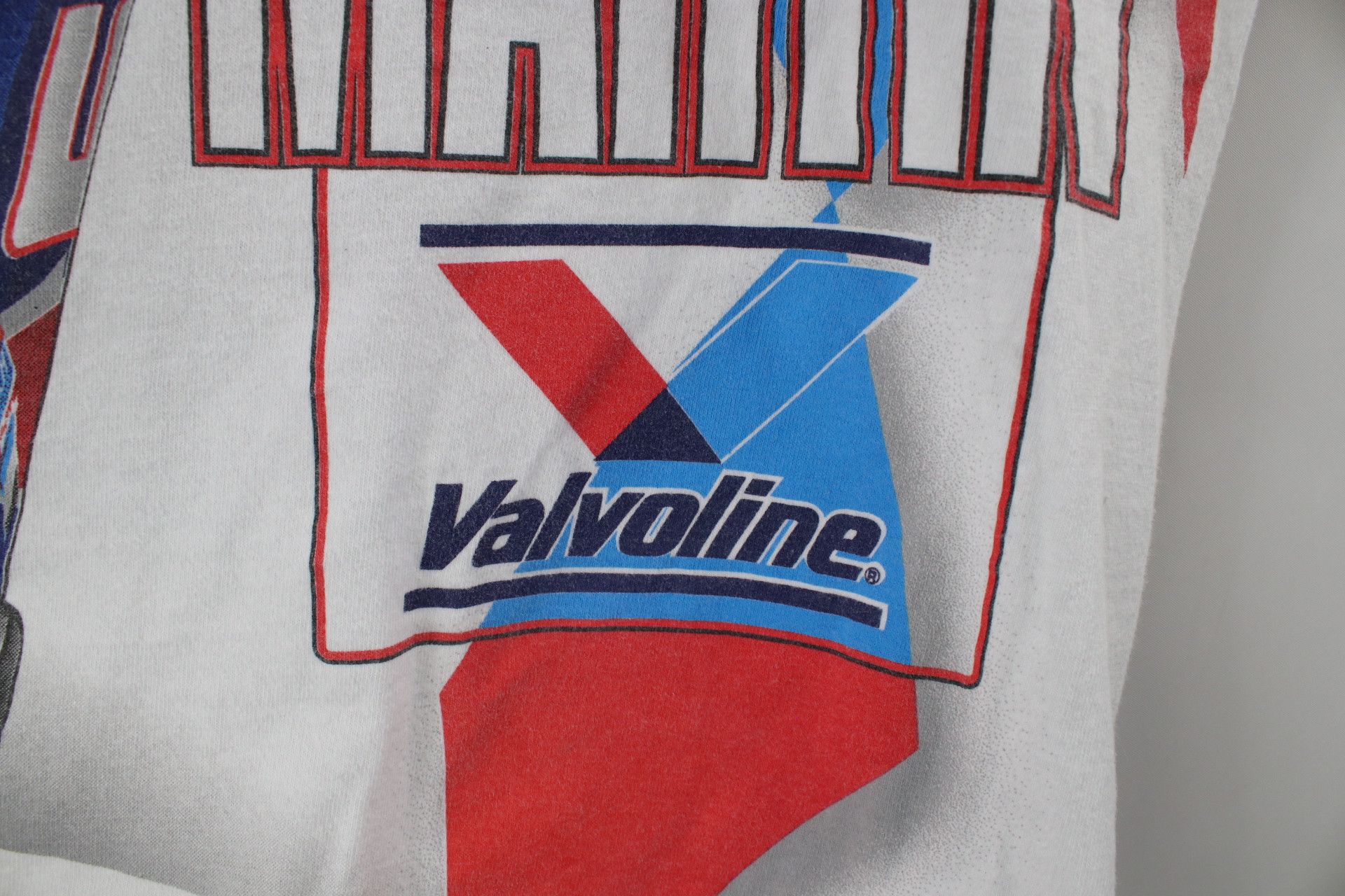 Vintage Vintage 90s NASCAR All Over Print Mark Martin T-Shirt USA Size US L / EU 52-54 / 3 - 7 Thumbnail