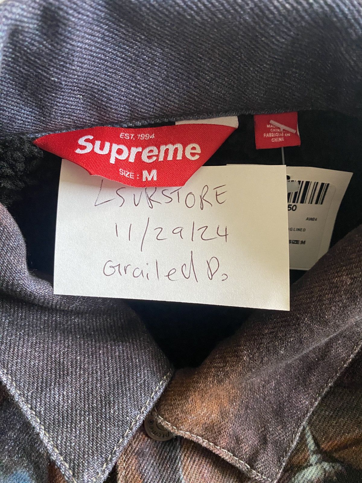 Supreme Supreme Frank Frazetta Faux Shearling Line Truck Jacket M Size US M / EU 48-50 / 2 - 3 Thumbnail