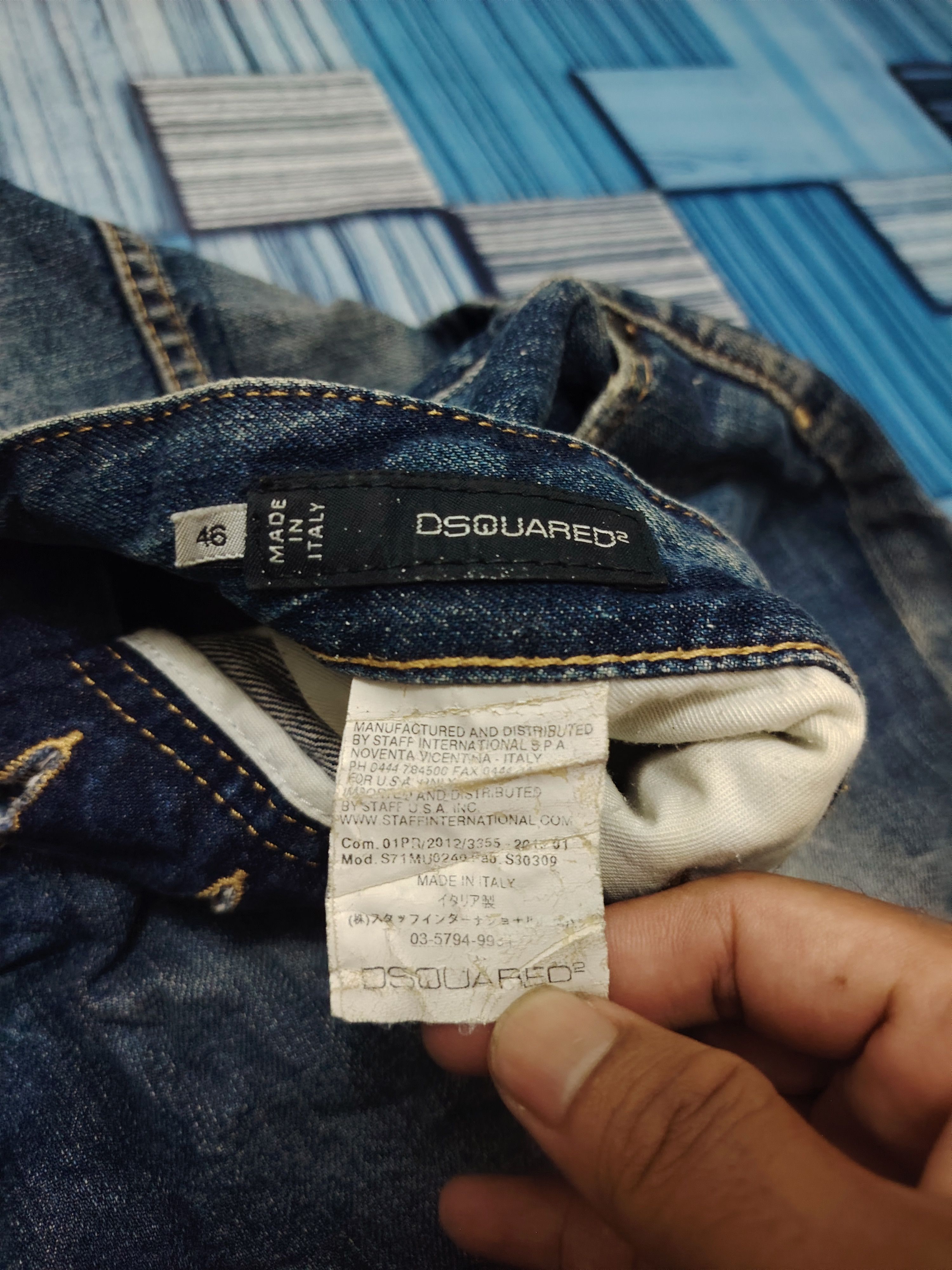 Dsquared2 Distressed Denim Dsquared2 Short Jeans Size US 33 - 9 Thumbnail