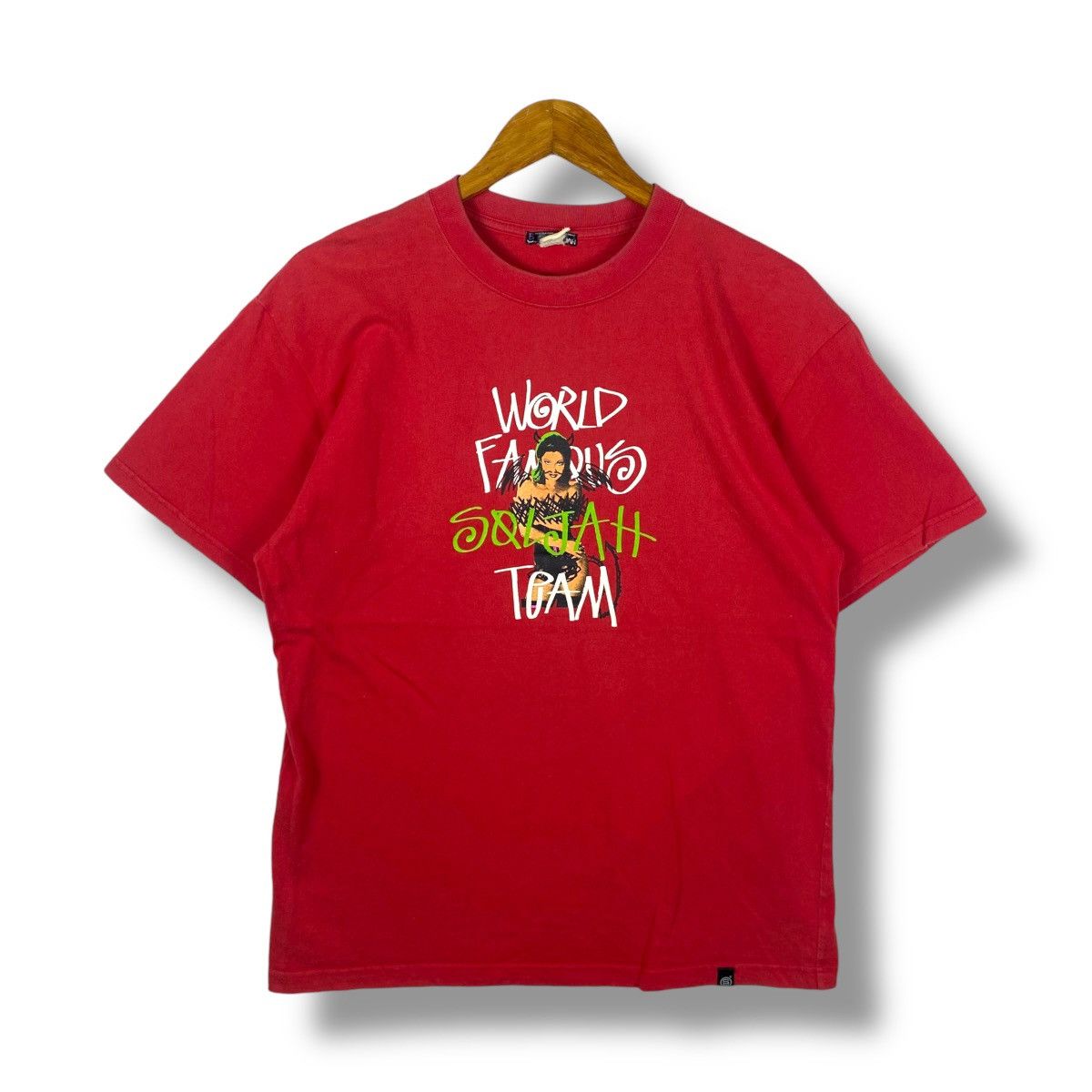 Vintage Vintage 00s SOLJAH World Famous Soljah Team Graphic Tee Size US L / EU 52-54 / 3 - 1 Thumbnail