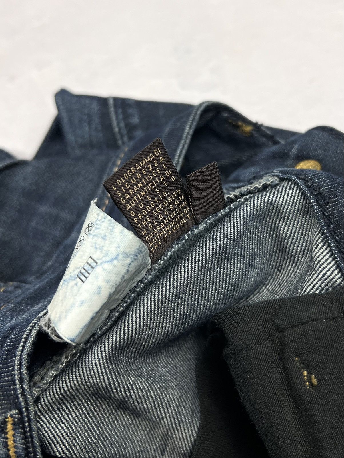 Japanese Brand × Roberto Cavalli × Vintage Avant Garde Classic Roberto Cavalli Denim Y2k Opium Retro Size 27" / US 4 / IT 40 - 11 Thumbnail