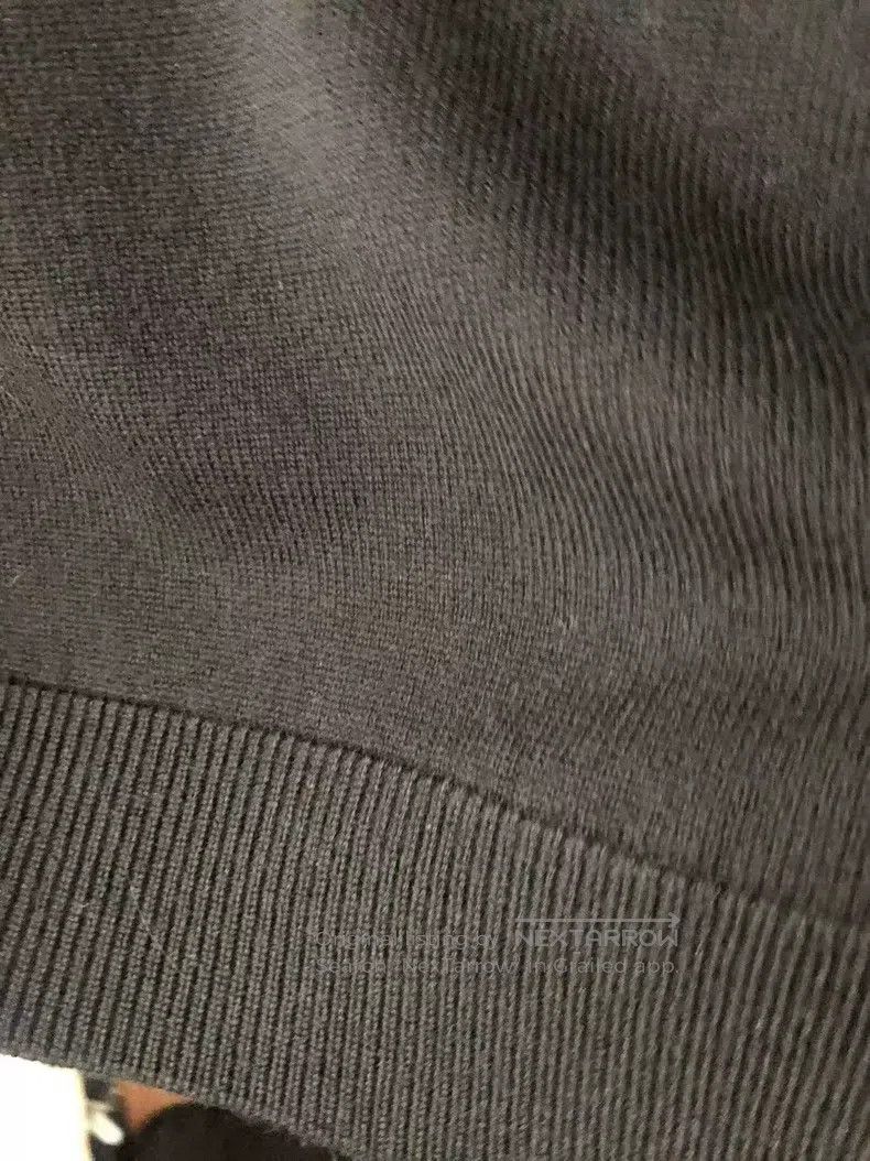 Hermes Hermes Ladies' top 001 black short-sleeve knit sweater, ca Size XS / US 0-2 / IT 36-38 - 5 Thumbnail