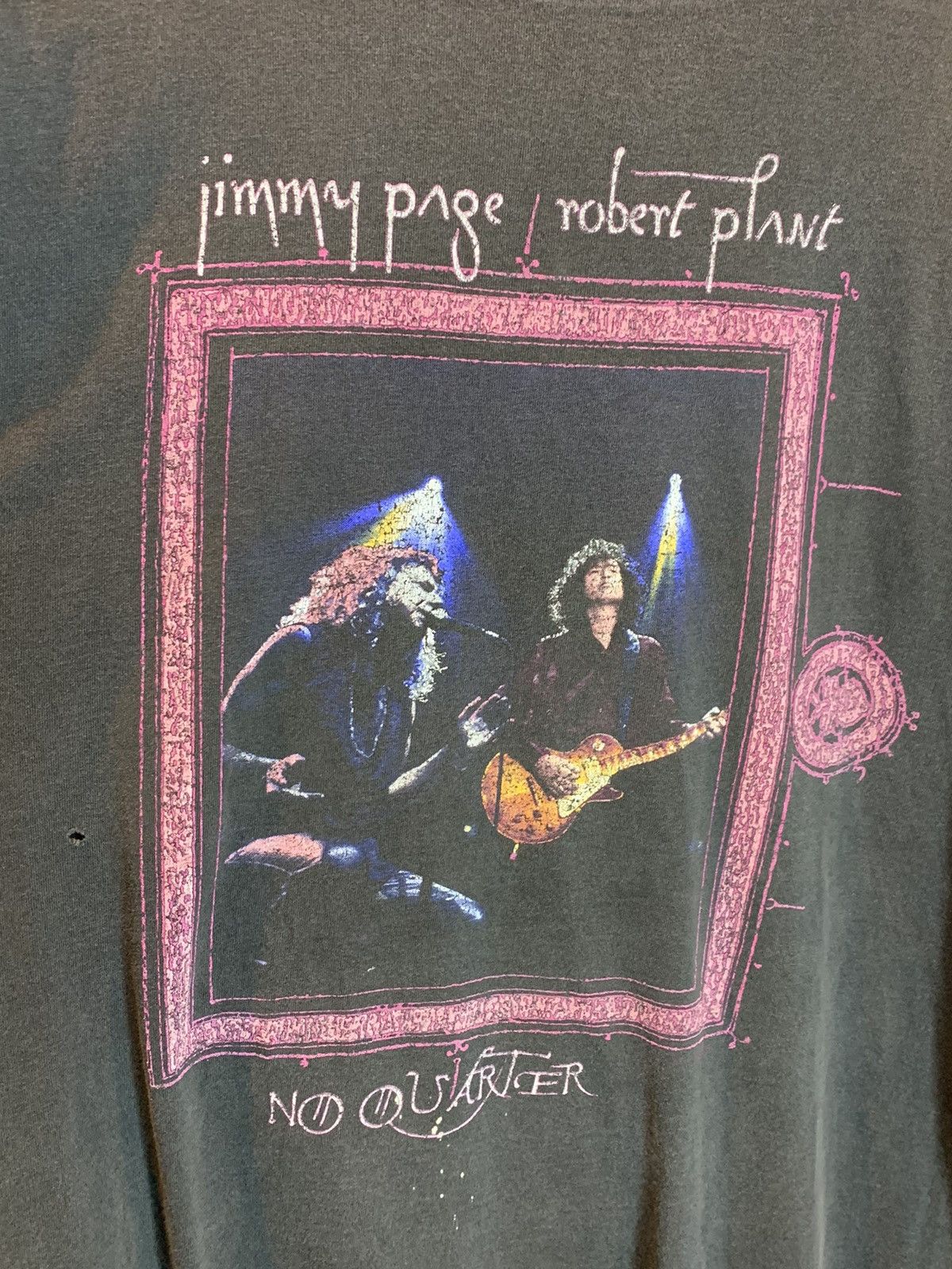Band Tees RARE* Vintage 90’s Led Zeppelin No Quarter Tour Band T-Shirt Size US L / EU 52-54 / 3 - 3 Thumbnail