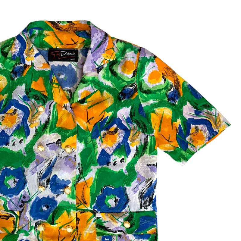 Vintage Vintage shirt with patterns - Guy Dubois Size M / US 6-8 / IT 42-44 - 2 Thumbnail