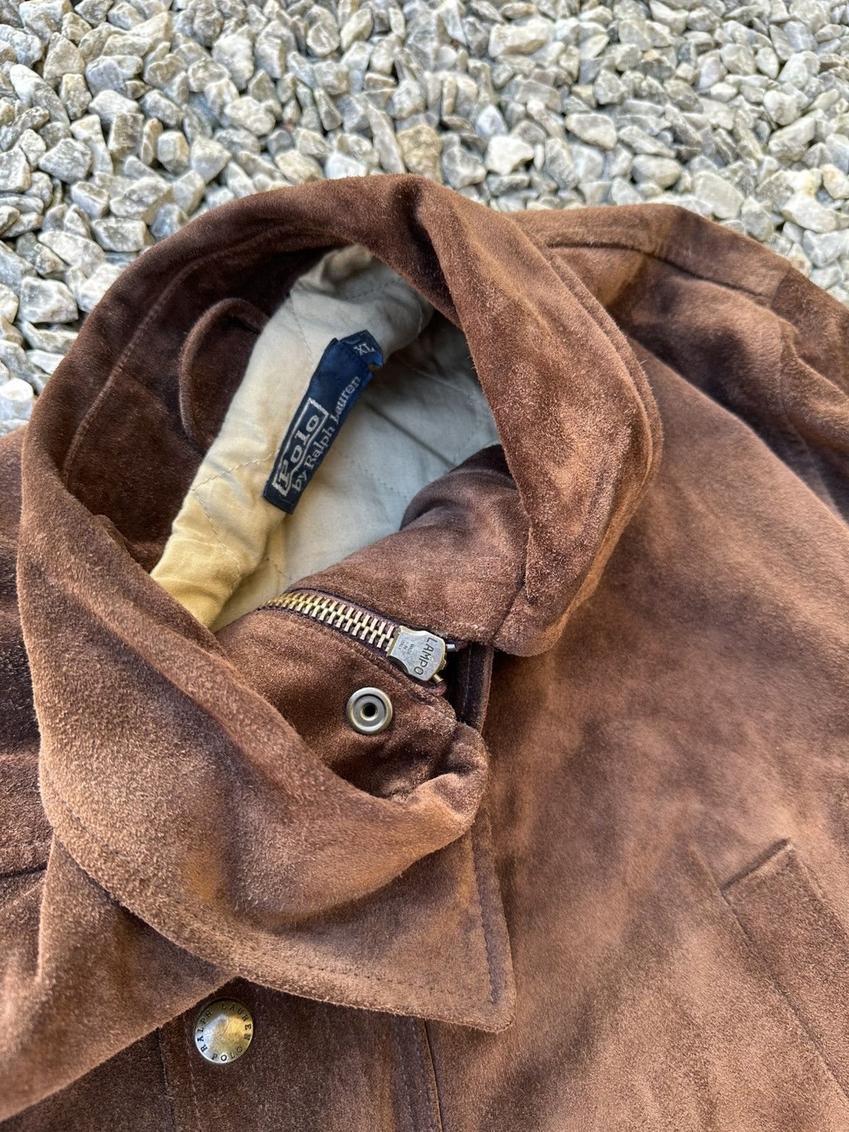 Polo Ralph Lauren Vintage Polo Ralph Lauren Mantel Jacket Braun Rare Size US XL / EU 56 / 4 - 9 Thumbnail