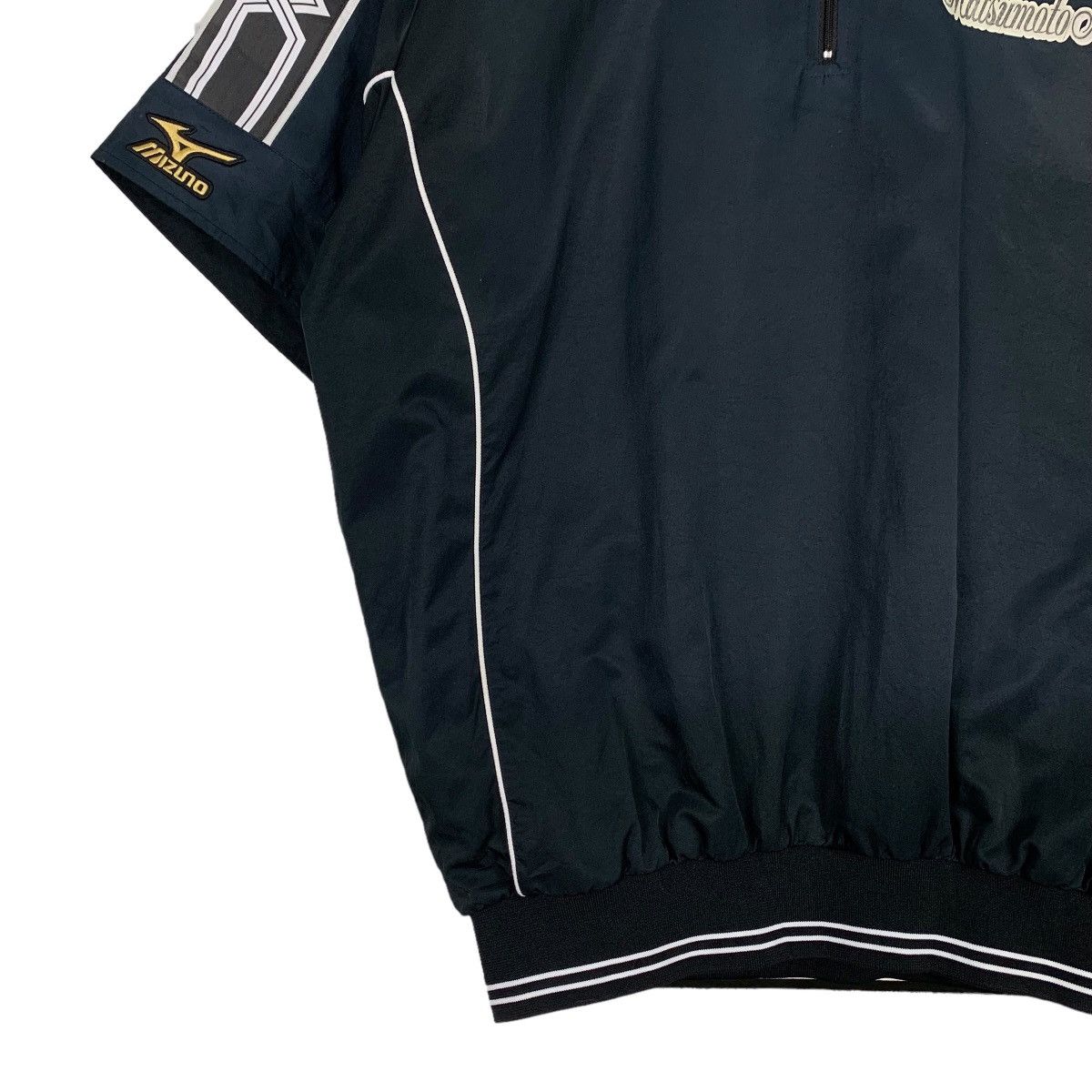 Mizuno MIZUNO Baseball Short Sleeve Black Jersey #1152-C53 Size US L / EU 52-54 / 3 - 3 Thumbnail