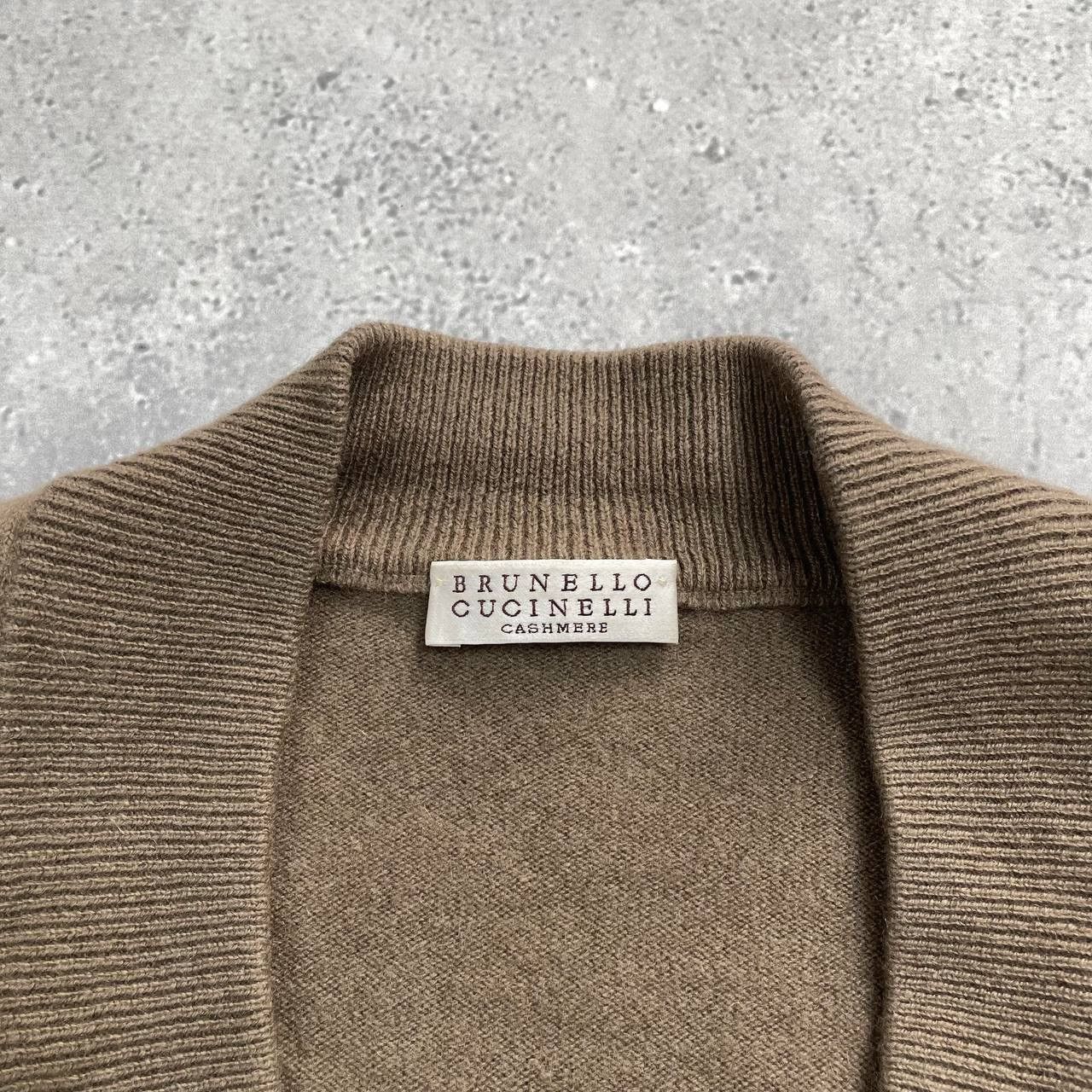 Brunello Cucinelli Brunello Cucinelli Cashmere V-Neck Sweater Pullover Women’s Size M / US 6-8 / IT 42-44 - 6 Thumbnail