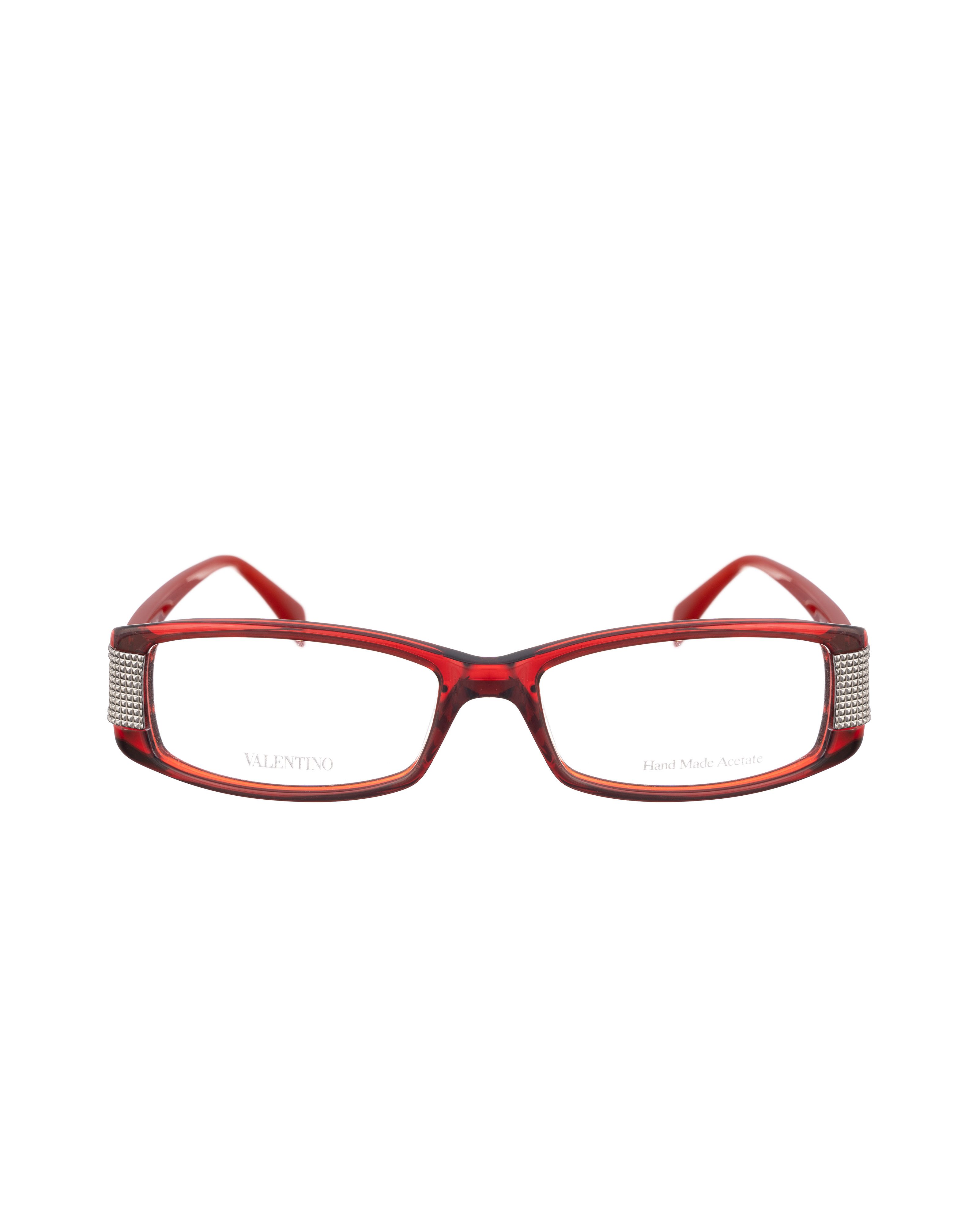 Valentino Valentino 00s Burgundy Glasses with Rinestones Size ONE SIZE - 3 Thumbnail