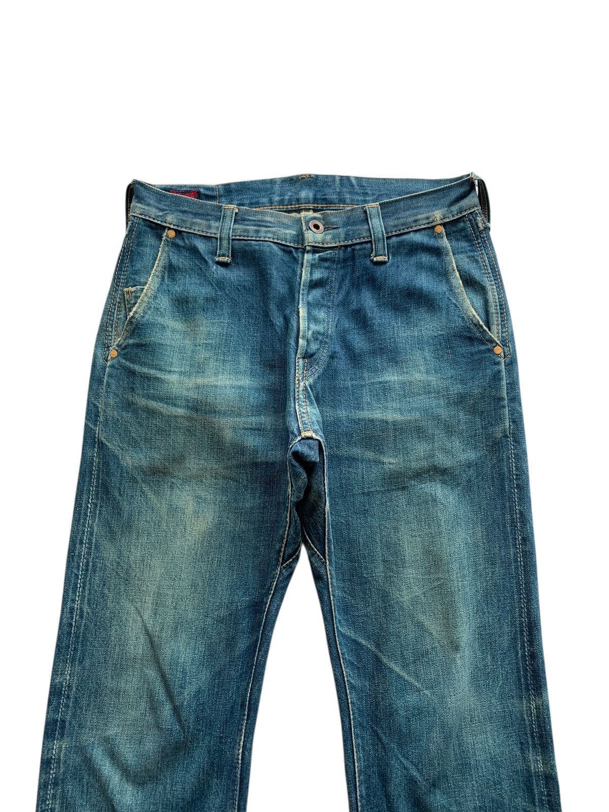 Kapital BRU NA BOINNE SELVEDGE JAPANESE RUSTY DISTRESSED DENIM Size US 29 - 6 Thumbnail