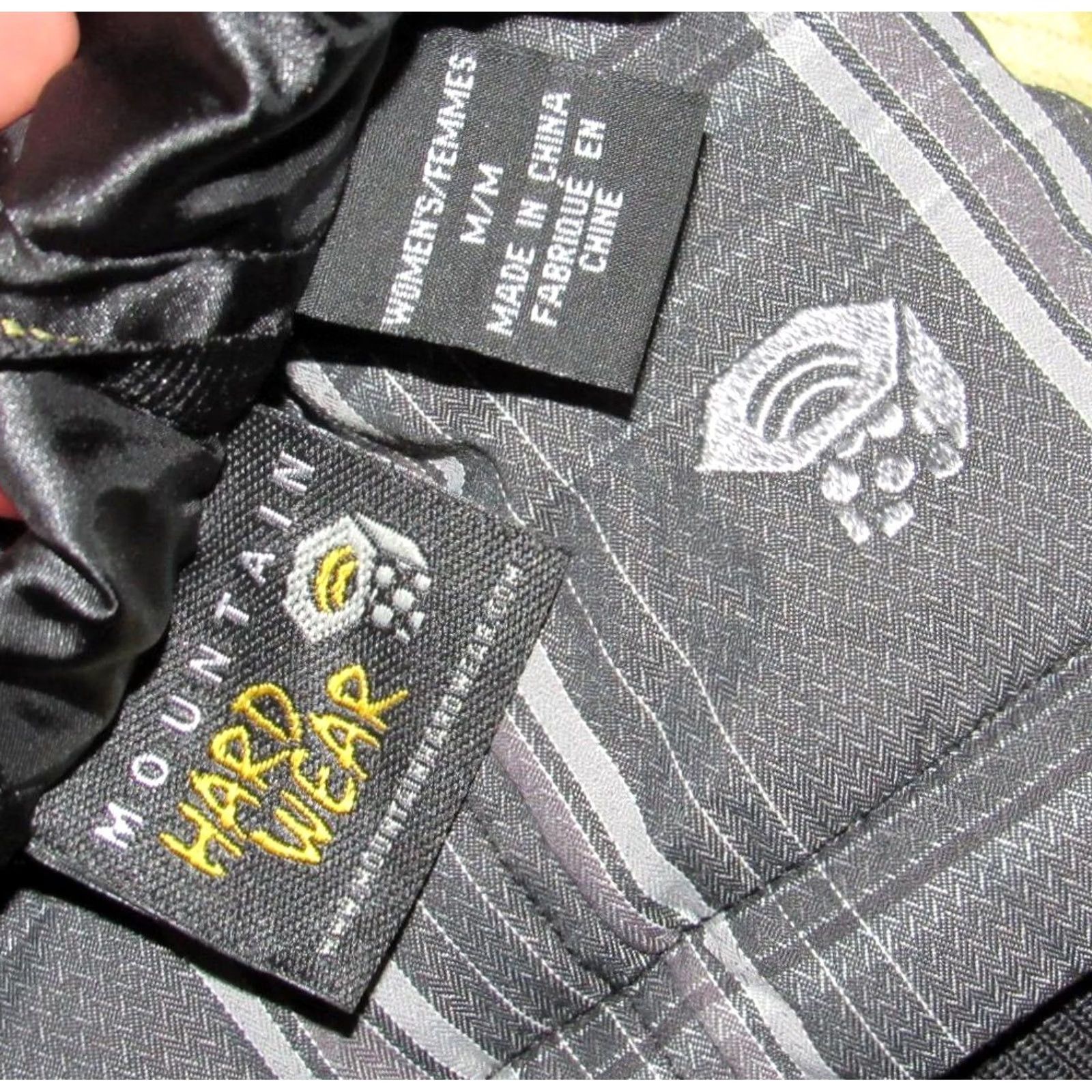 Mountain Hardwear Womens MOUNTAIN HARDWEAR Grey Plaid Hooded Rugia Vest Medium M Size M / US 6-8 / IT 42-44 - 3 Thumbnail