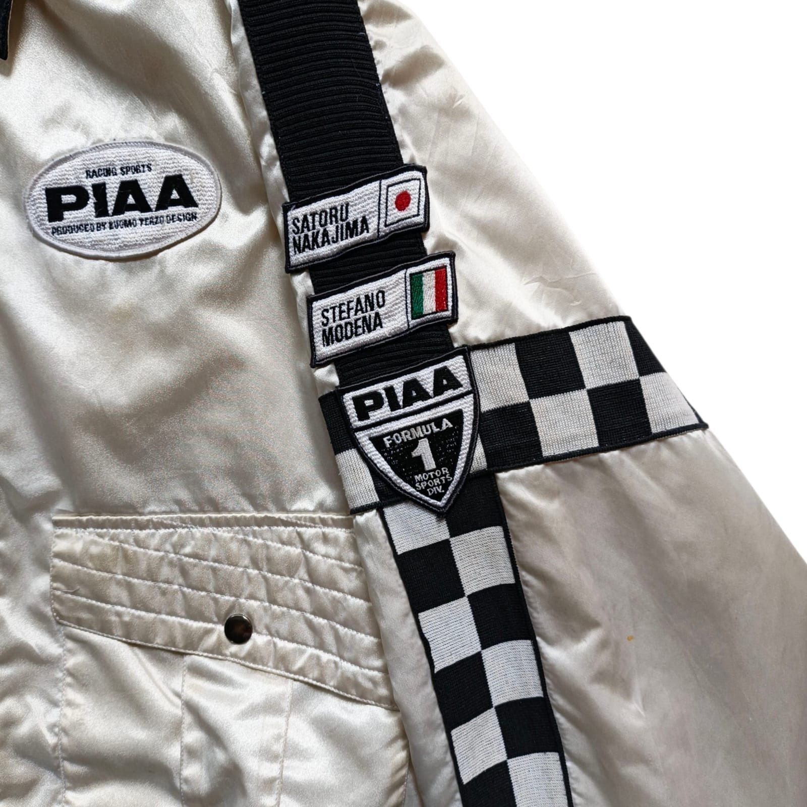 Vintage Vintage PIAA Racing Sport Team Motorcycle Jacket Big Logos Size US L / EU 52-54 / 3 - 5 Thumbnail
