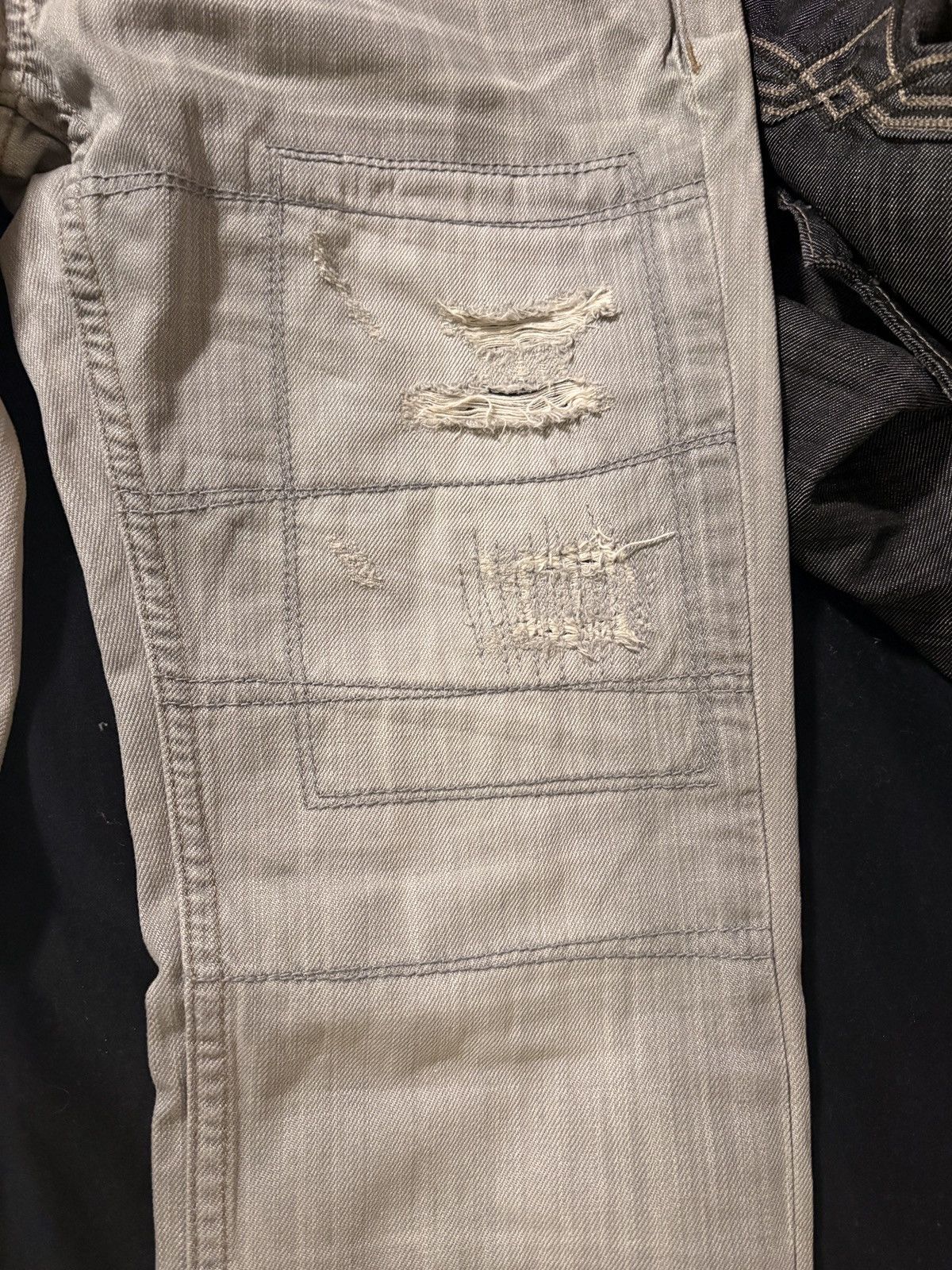 Japanese Brand Edge Rupert Japanese Boro Denim Size US 28 / EU 44 - 6 Thumbnail