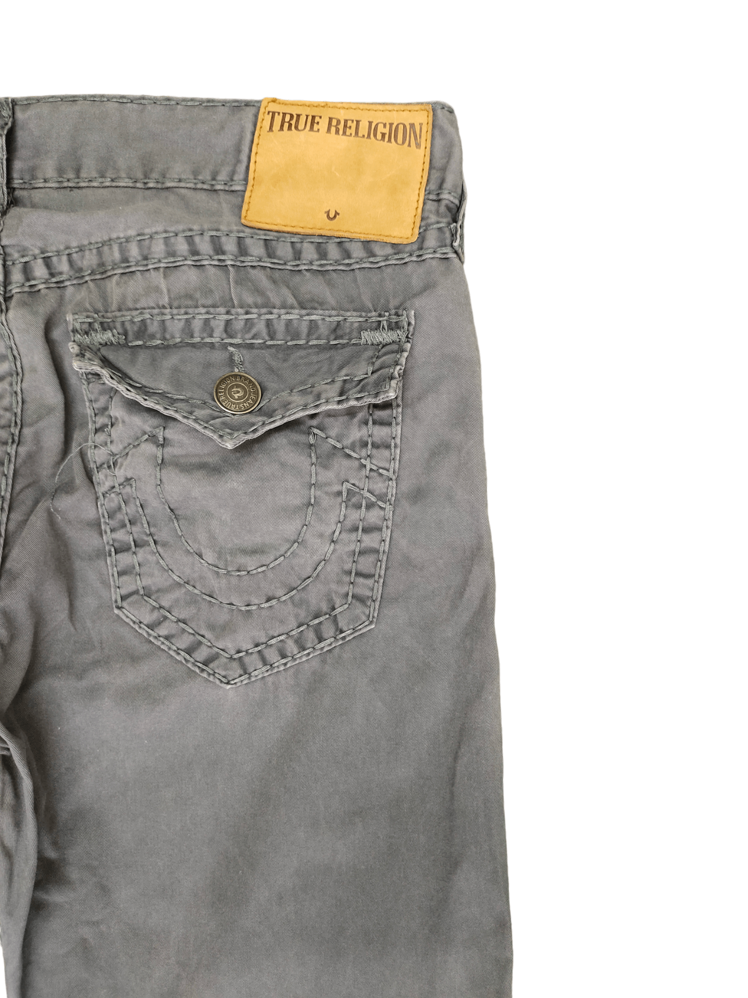 True Religion Vtg True Religion Ricky Relaxed Straight Pant Y2k Streetwear Size US 36 / EU 52 - 6 Thumbnail