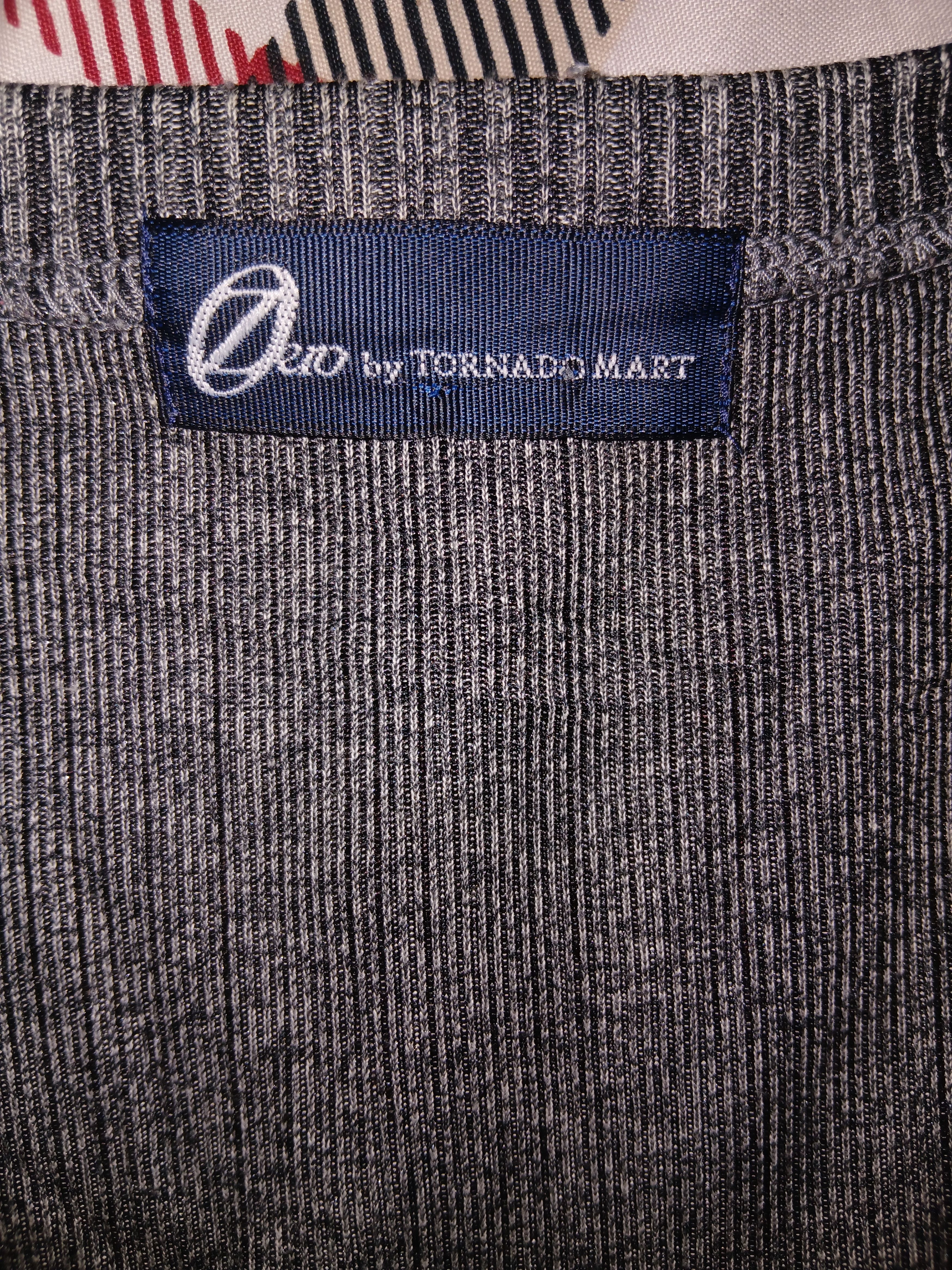 Tornado Mart ZerobyTORNADO MART Pleated Cardigan Longsleeve T-Shirt Size L / US 10 / IT 46 - 9 Thumbnail