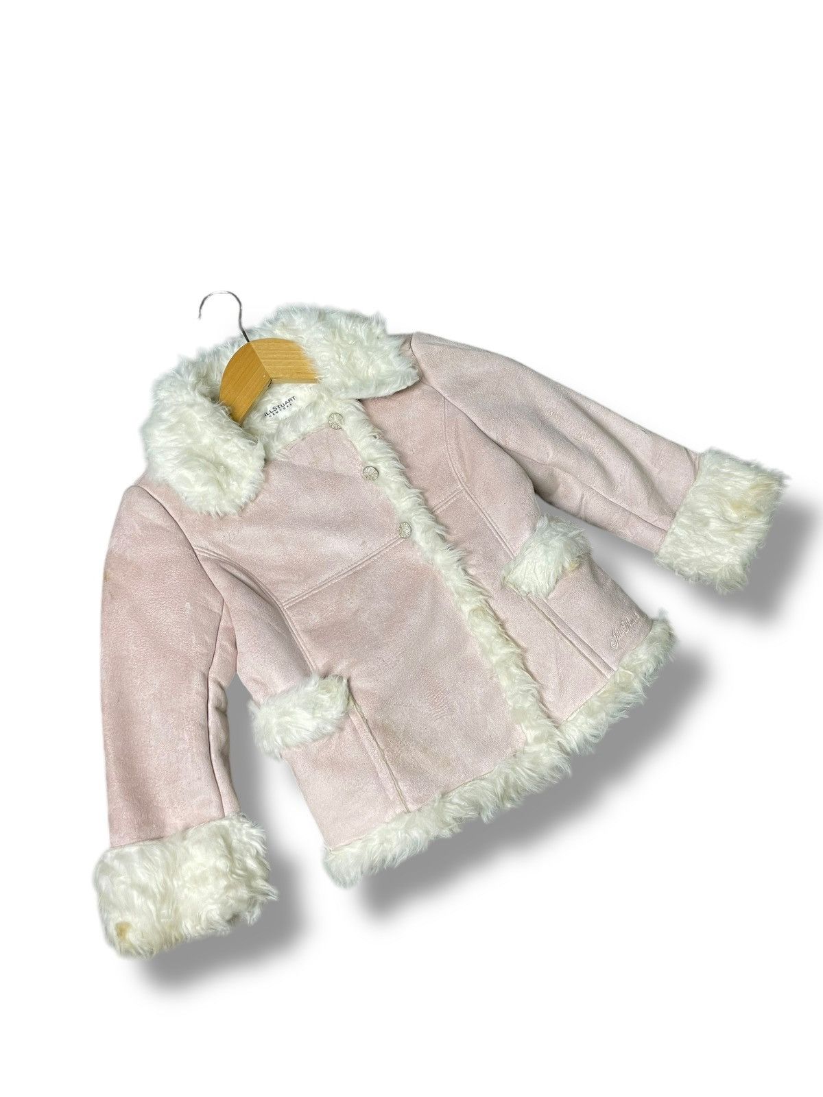 Japanese Brand × Jil Stuart × Vintage JILL STUART Faux Fur Coat (77) Size XXS / US 00 / IT 34 - 4 Thumbnail