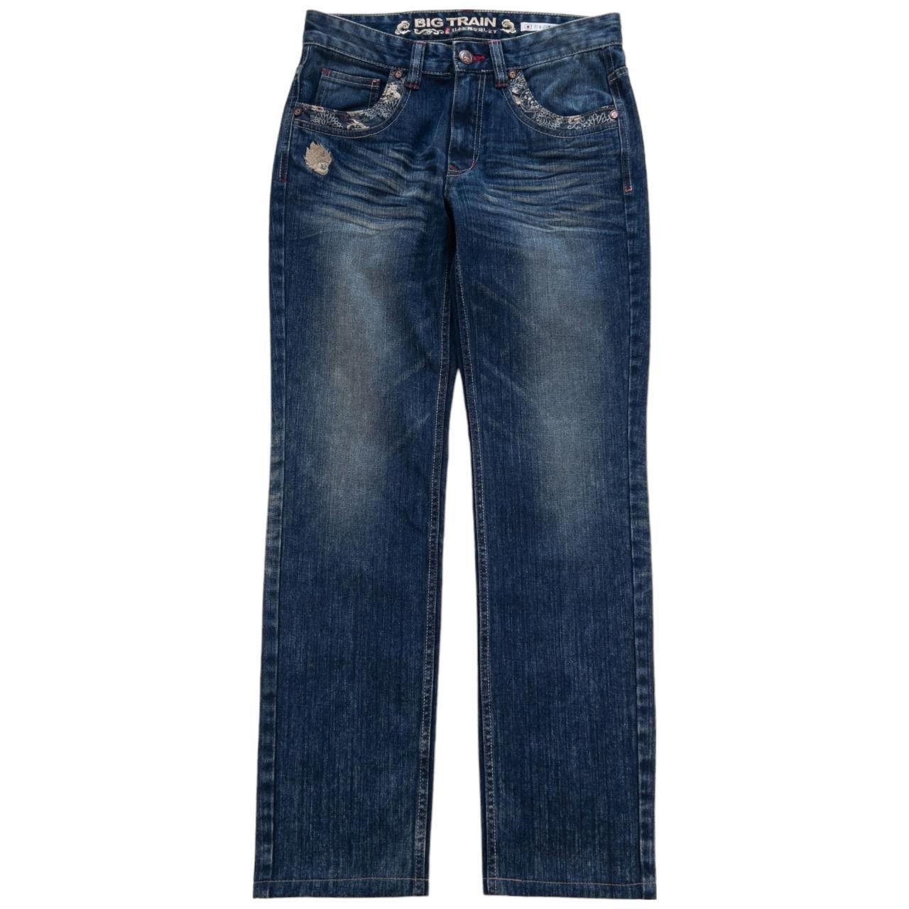Other Vintage Monster Big Train Japanese Denim Jeans Size W31 Size US 31 - 2 Thumbnail