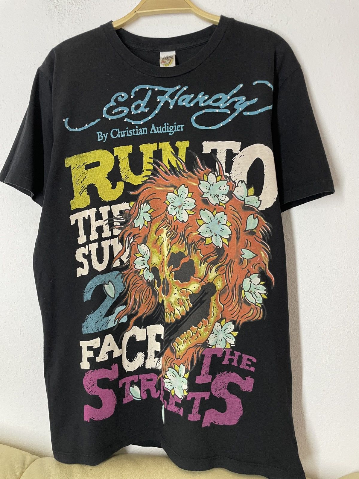 Ed Hardy Vintage Ed Hardy Tatoo T shirt USA Size US M / EU 48-50 / 2 - 14 Thumbnail