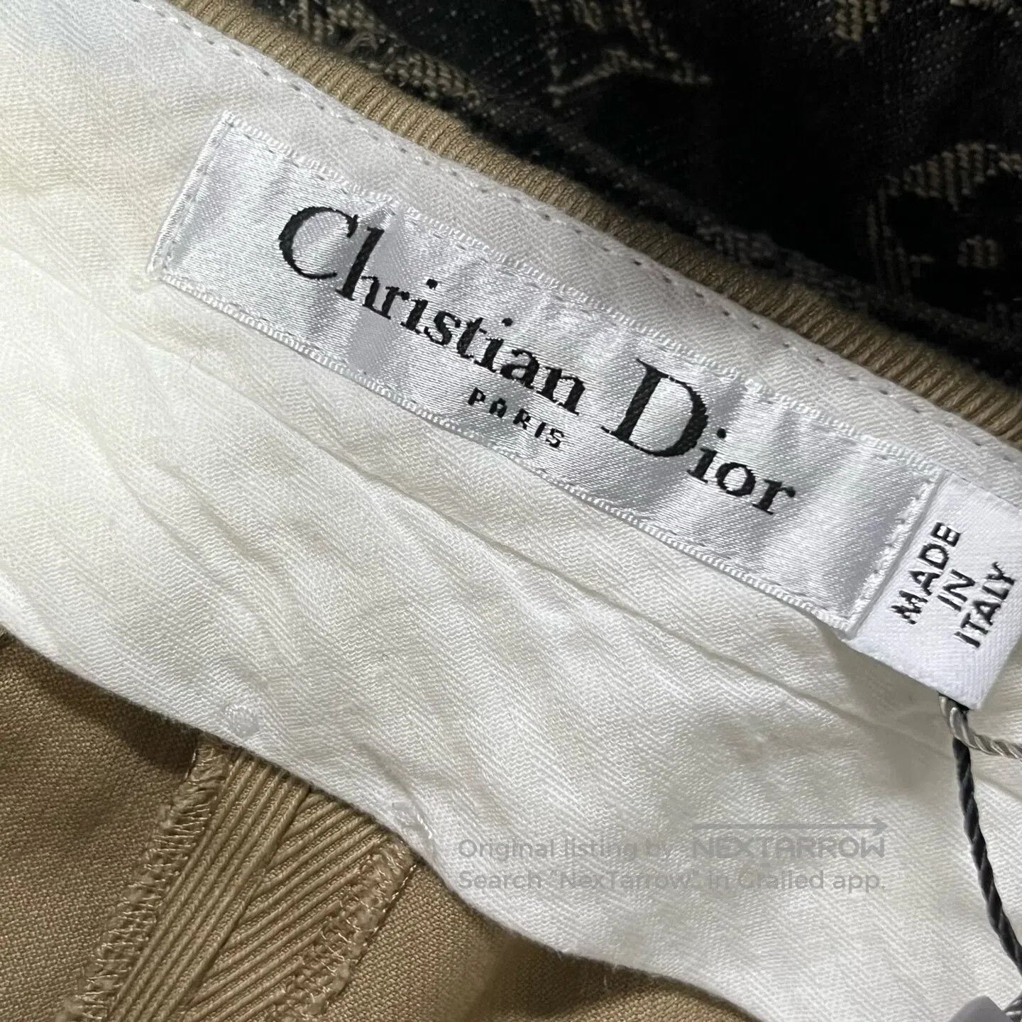 Dior Dior size 38 Mid-waisted straight-leg casual pants| Size 28" / US 6 / IT 42 - 3 Thumbnail