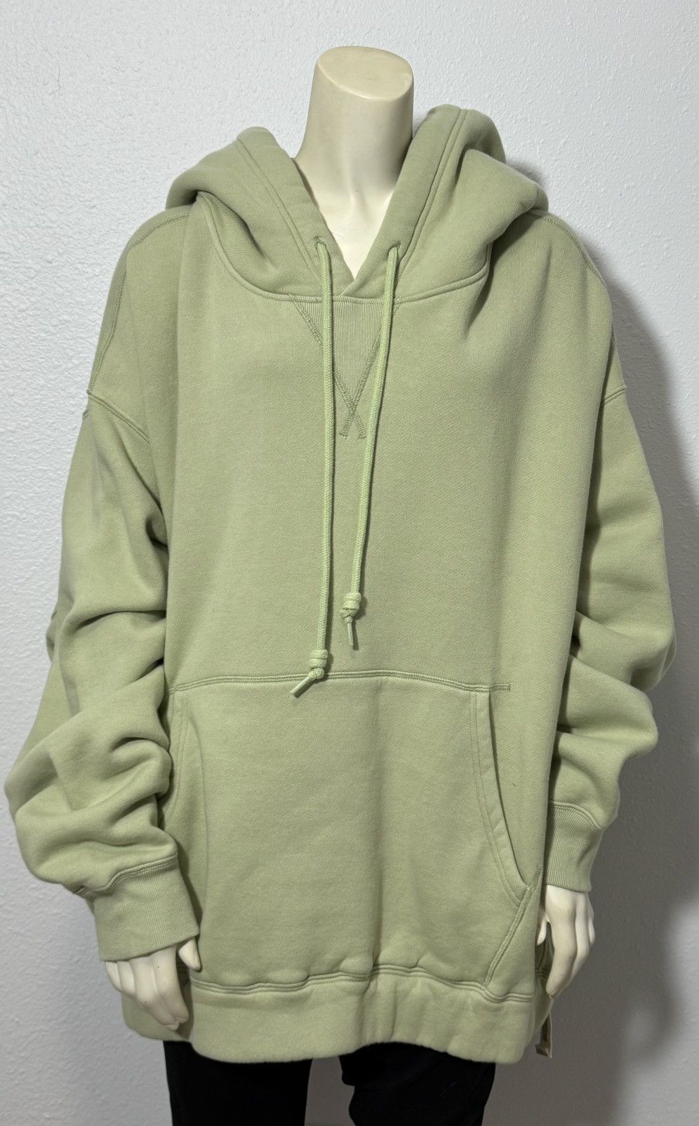 R13 NWT R13 Oversized Side Gusset Hoodie in Faded Green Size US XL / EU 56 / 4 - 1 Thumbnail