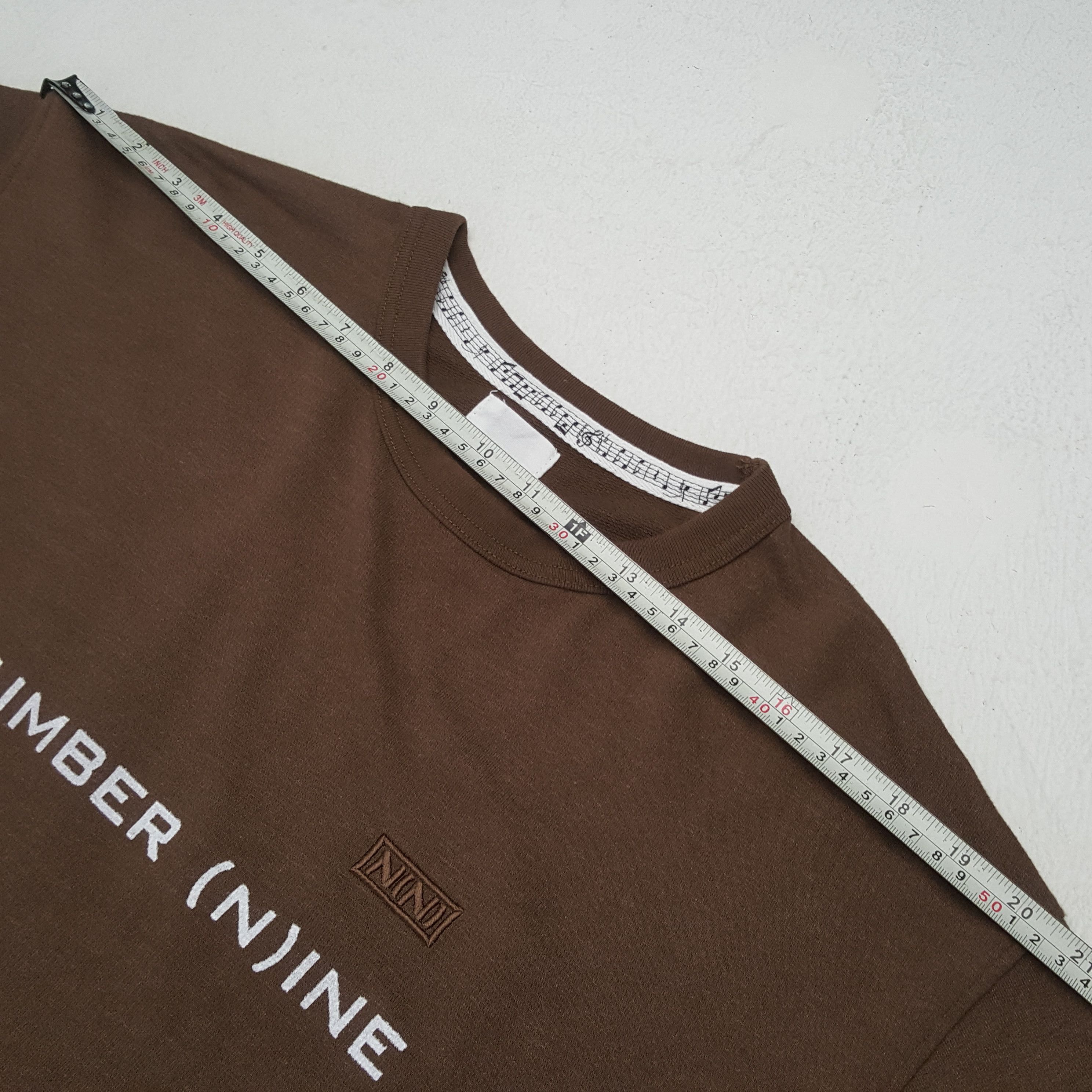 Designer × Number (N)ine × Vintage Vintage NUMBER (N)INE Fashion Brand T-shirt C285N43 Size US M / EU 48-50 / 2 - 5 Thumbnail