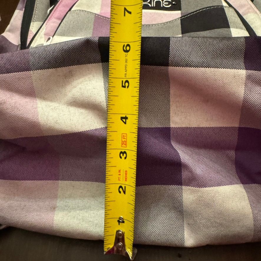 Dakine Dakine Purple Plaid Backpack Floral Lining Laptop Sleeve Size ONE SIZE - 16 Thumbnail