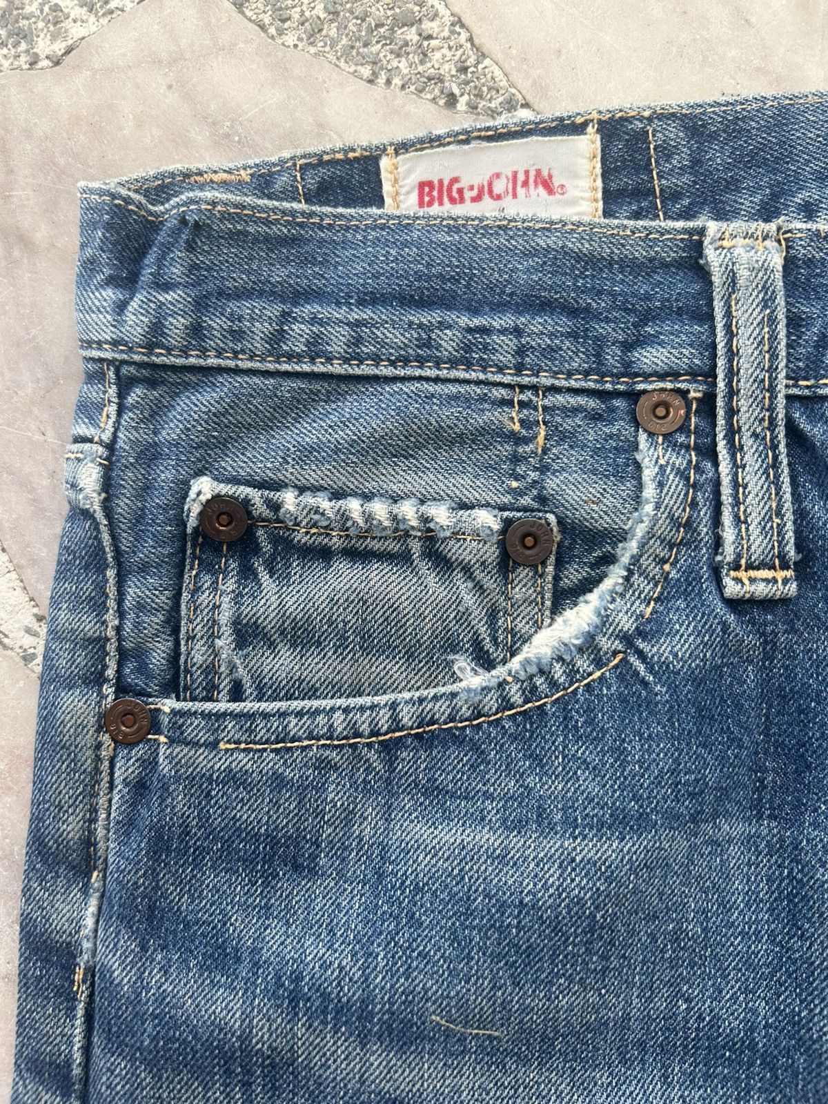 Big John Big John 80’s Vintage Flare Denim Size US 28 / EU 44 - 5 Thumbnail