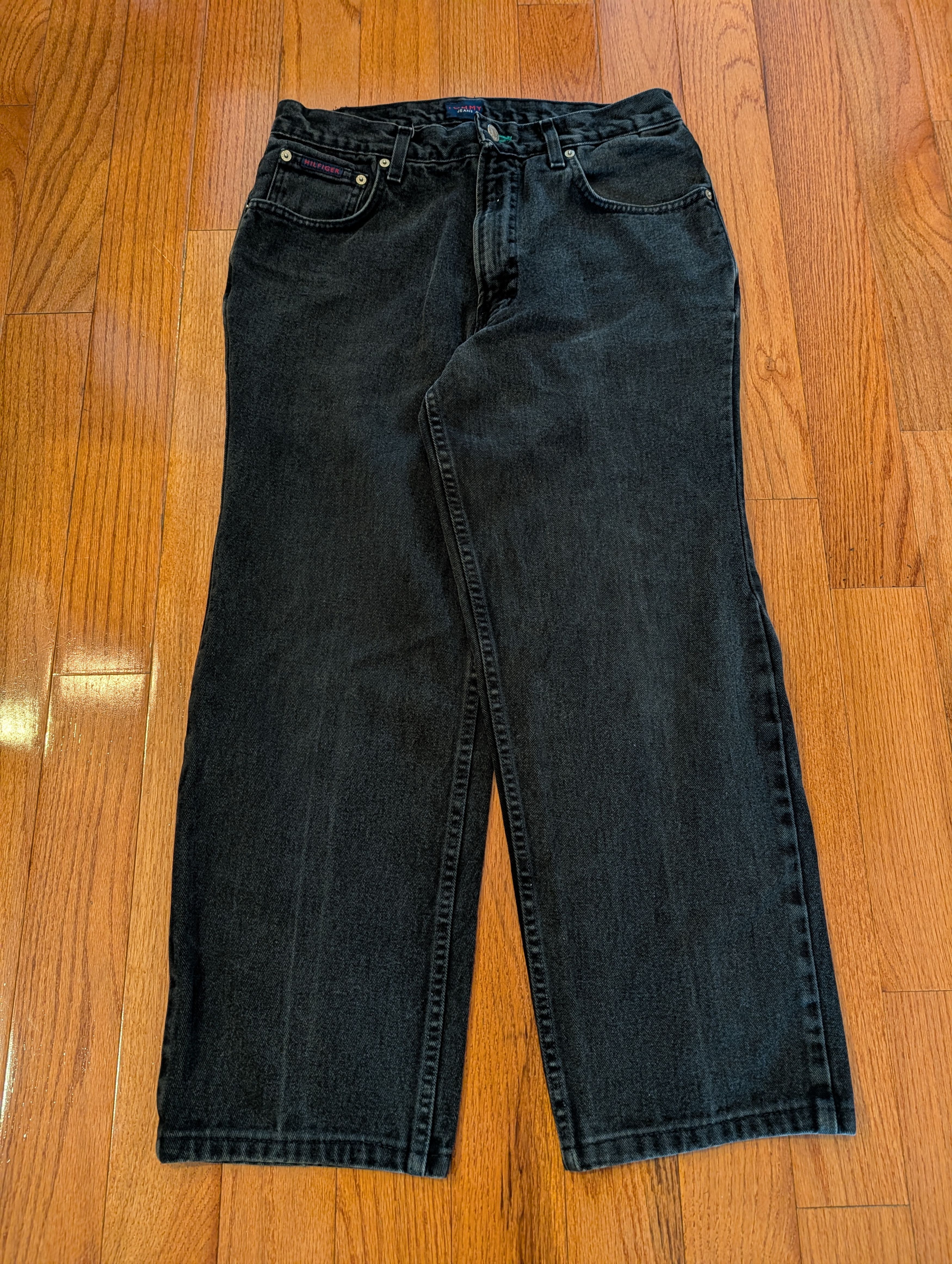 Tommy Hilfiger VTG Tommy Hilfiger Jeans Mens 33x32 *Fits 32x27 Baggy 90s Size US 33 - 7 Thumbnail
