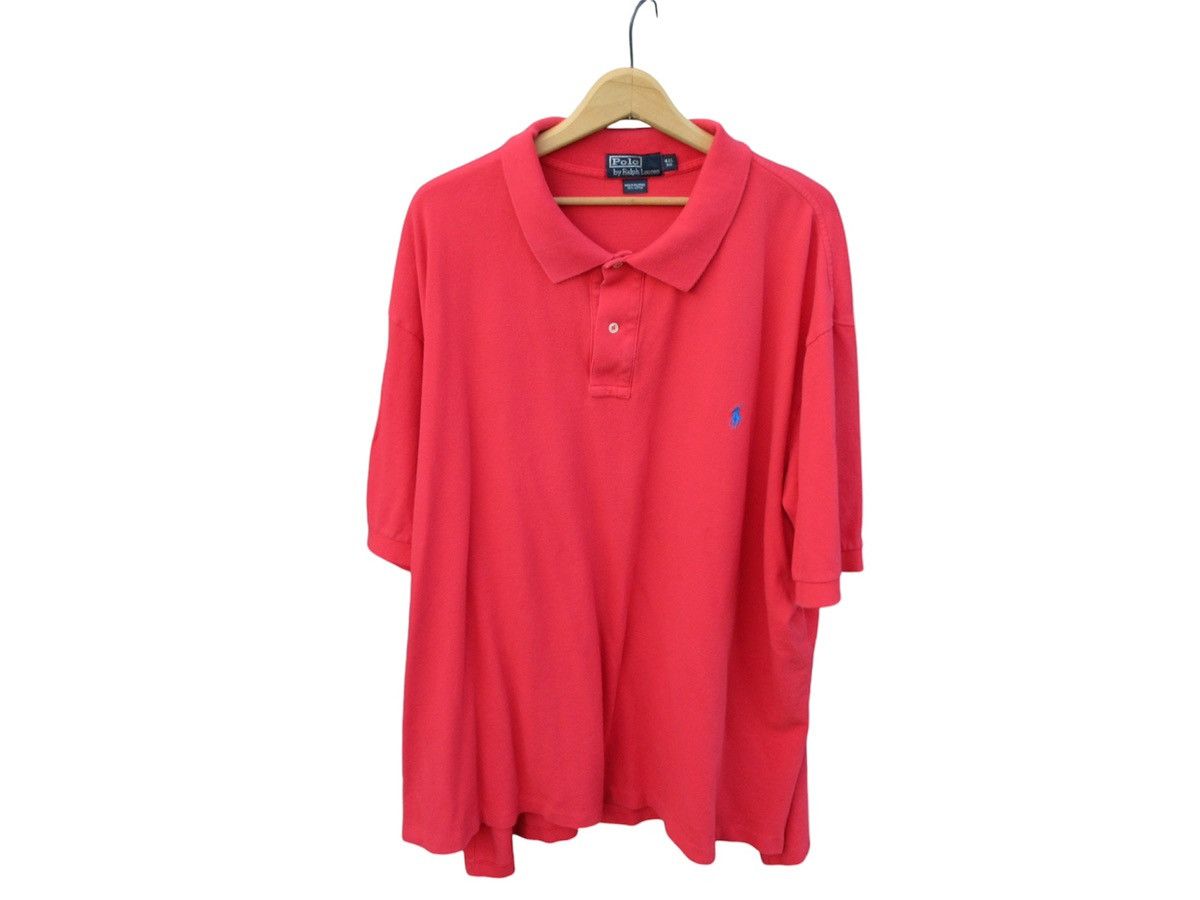 Polo Ralph Lauren Polo Ralph Lauren Men s Coral Mesh Polo Shirt Size 4XL Big Grailed