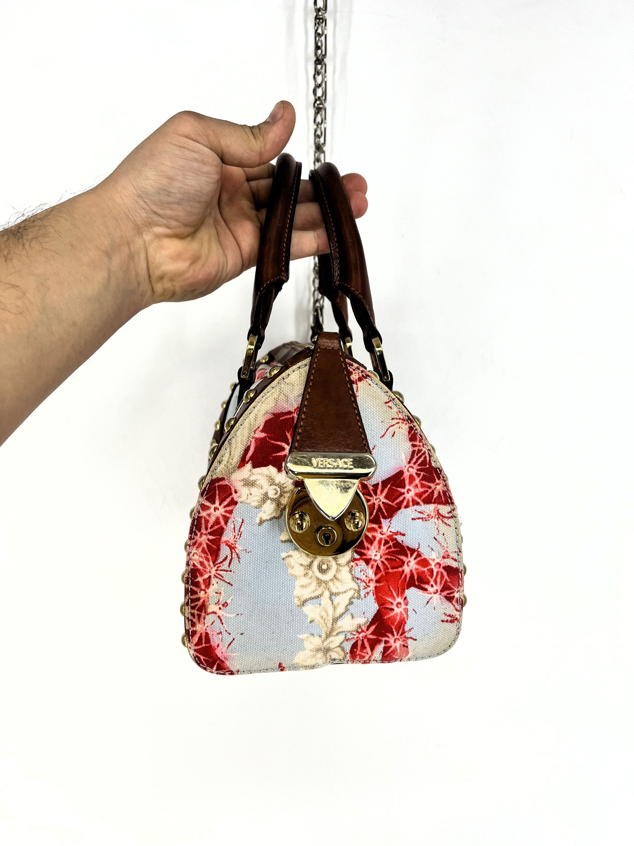 Versace S 2005 Versace by Donatella Micro/Mini Ocean Themed Duffle Size ONE SIZE - 2 Thumbnail