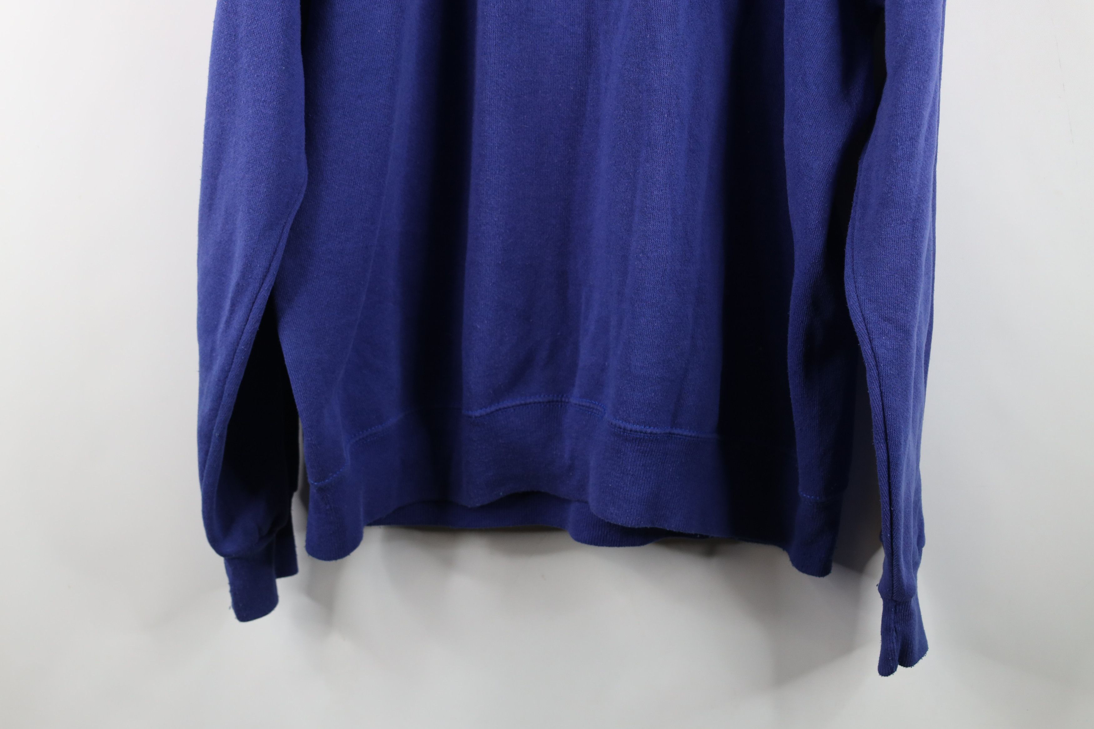 Vintage Vintage 80s Chicago Cubs Baseball Hoodie Sweatshirt Blue USA Size US XL / EU 56 / 4 - 13 Thumbnail