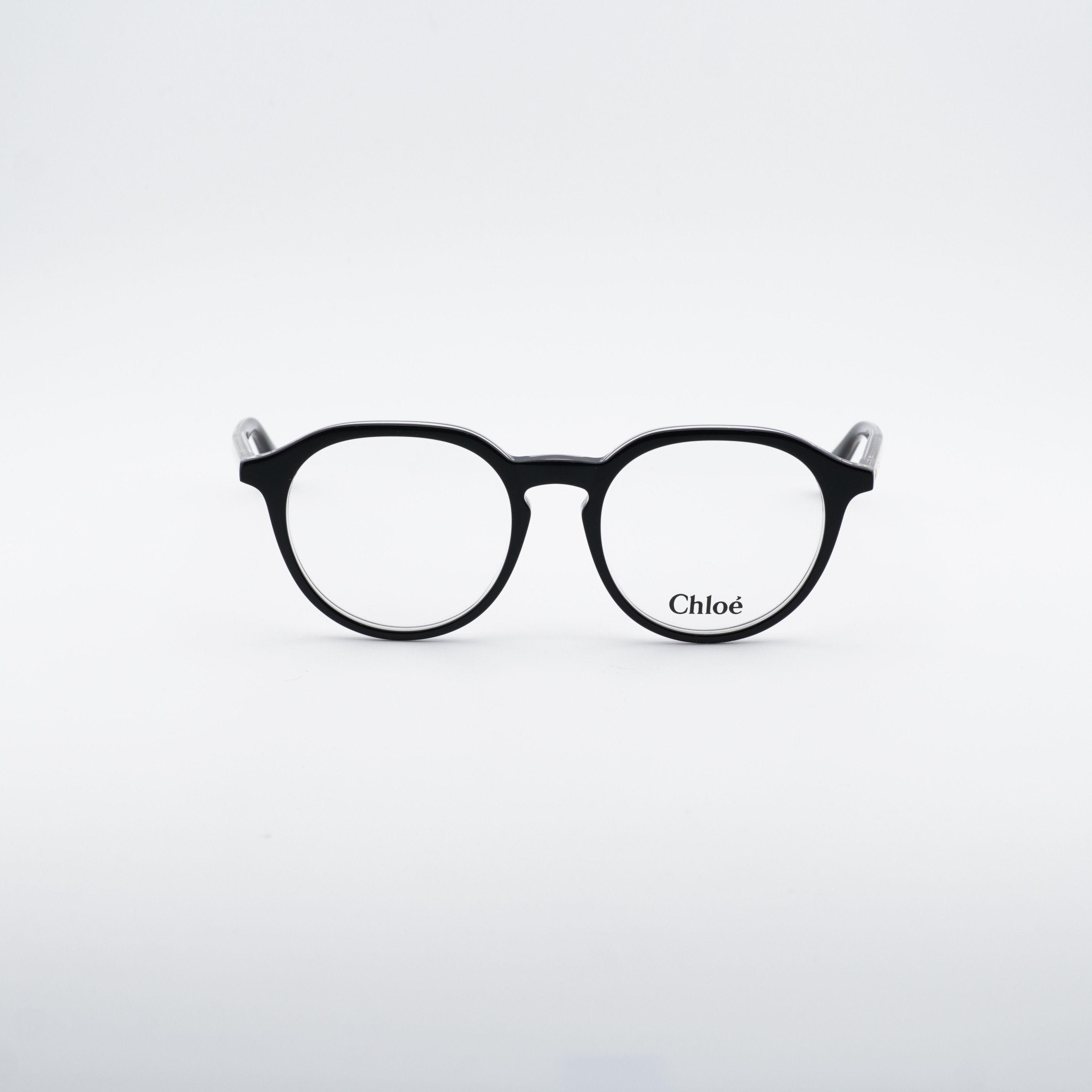 Chloe Chloe CH0012O 007 Eyeglasses Black 50mm Square Frame Size ONE SIZE - 4 Thumbnail