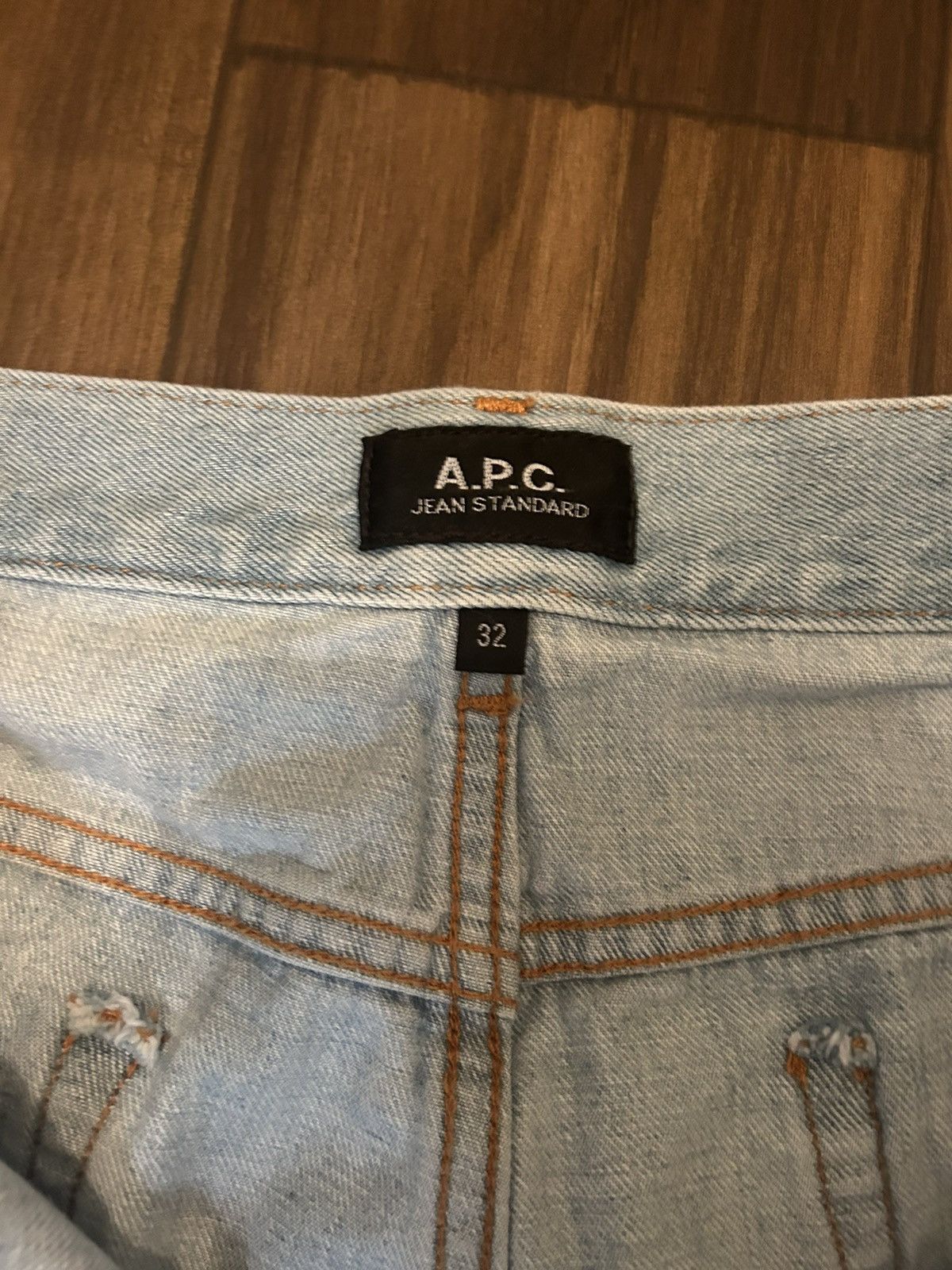 A.P.C. APC Standard Jean light wash Size US 32 / EU 48 - 5 Thumbnail