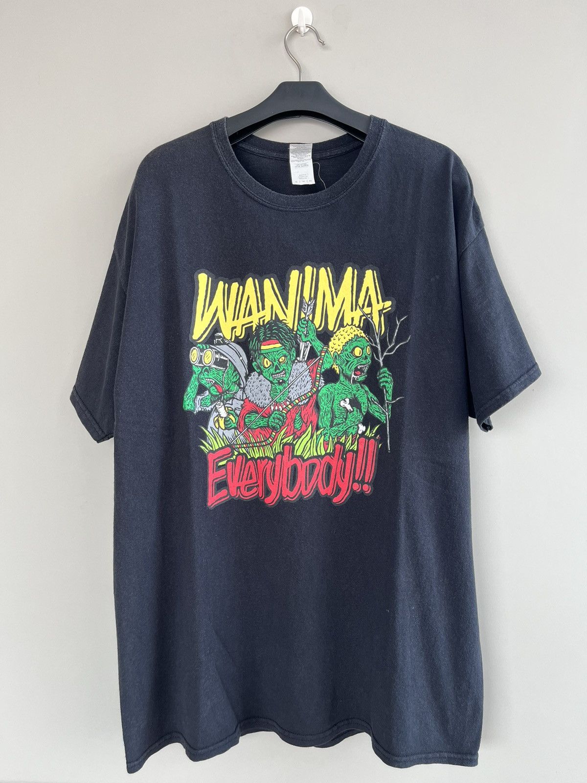 WANIMA ツアー Tシャツ　WHP TEE XLサイズ WANIMA 10th MEMBERS TOUR Tシャツ XL - メルカリ