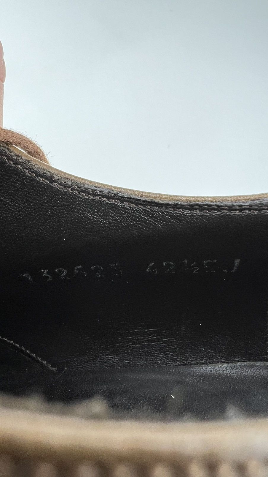 Gucci GUCCI Derby Leather Shoes Lace Up GG Metal Logo Brown Men’s Size US 9.5 / EU 42-43 - 19 Thumbnail