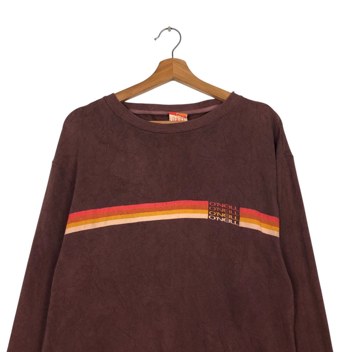 Japanese Brand 📌Vintage Sweatshirt Oneill Big Logo Size US L / EU 52-54 / 3 - 4 Thumbnail