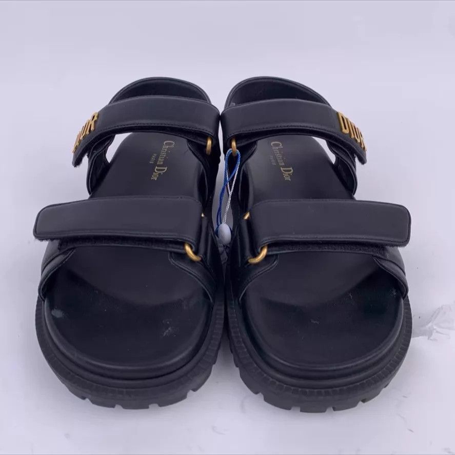 Dior Dior Dioract Black Velcro Sandals 39 EU Size US 8.5 / IT 38.5 - 1 Thumbnail