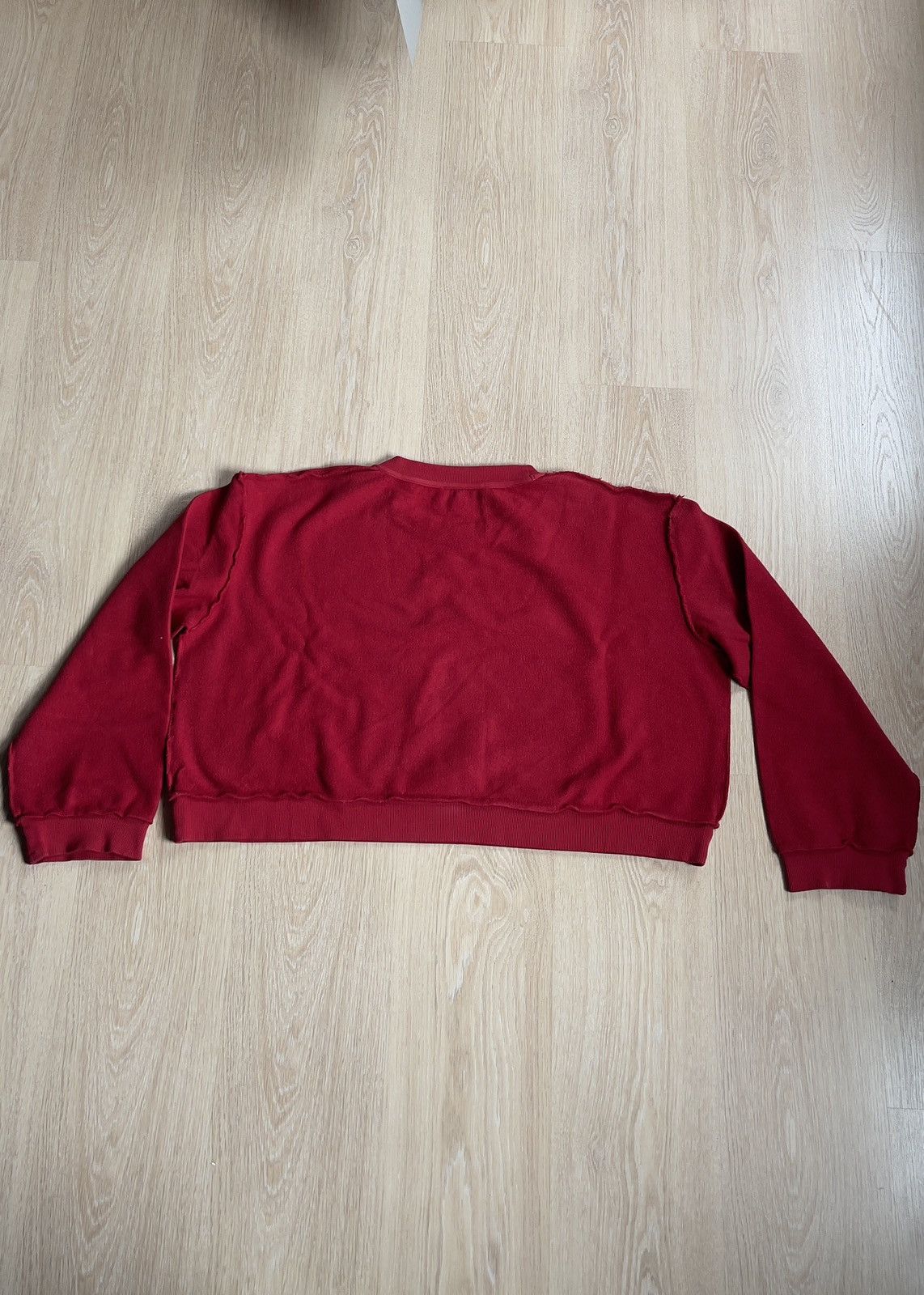 Sangiev Cropped inside-out sweatshirt Size US S / EU 44-46 / 1 - 2 Thumbnail