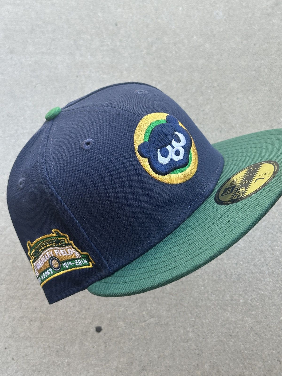 Seattle outlets Mariners Fitted 7 1/4 “UW” Colorway