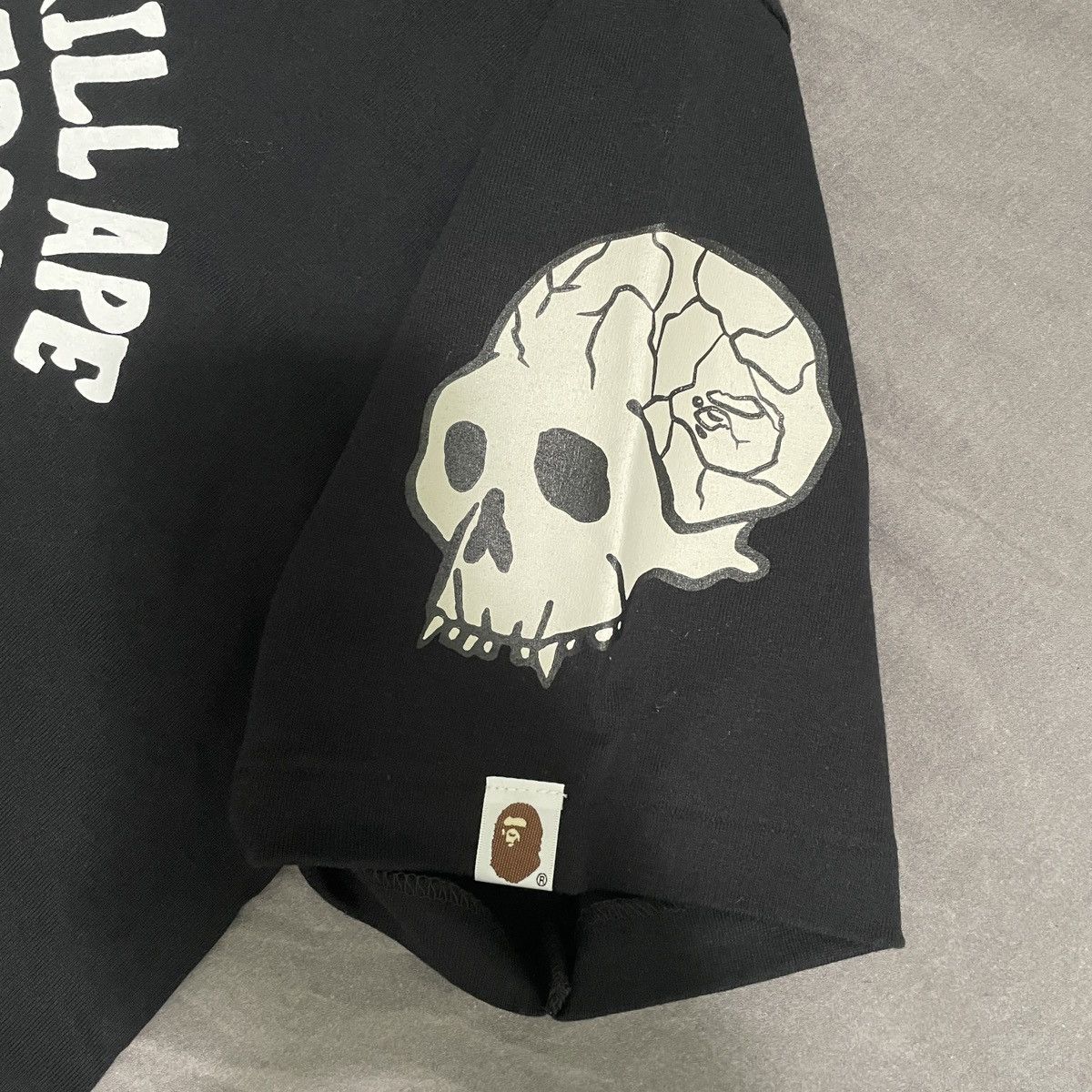 Bape A Bathing Ape Skull Motif Tee 2024 FW M Size US M / EU 48-50 / 2 - 6 Thumbnail