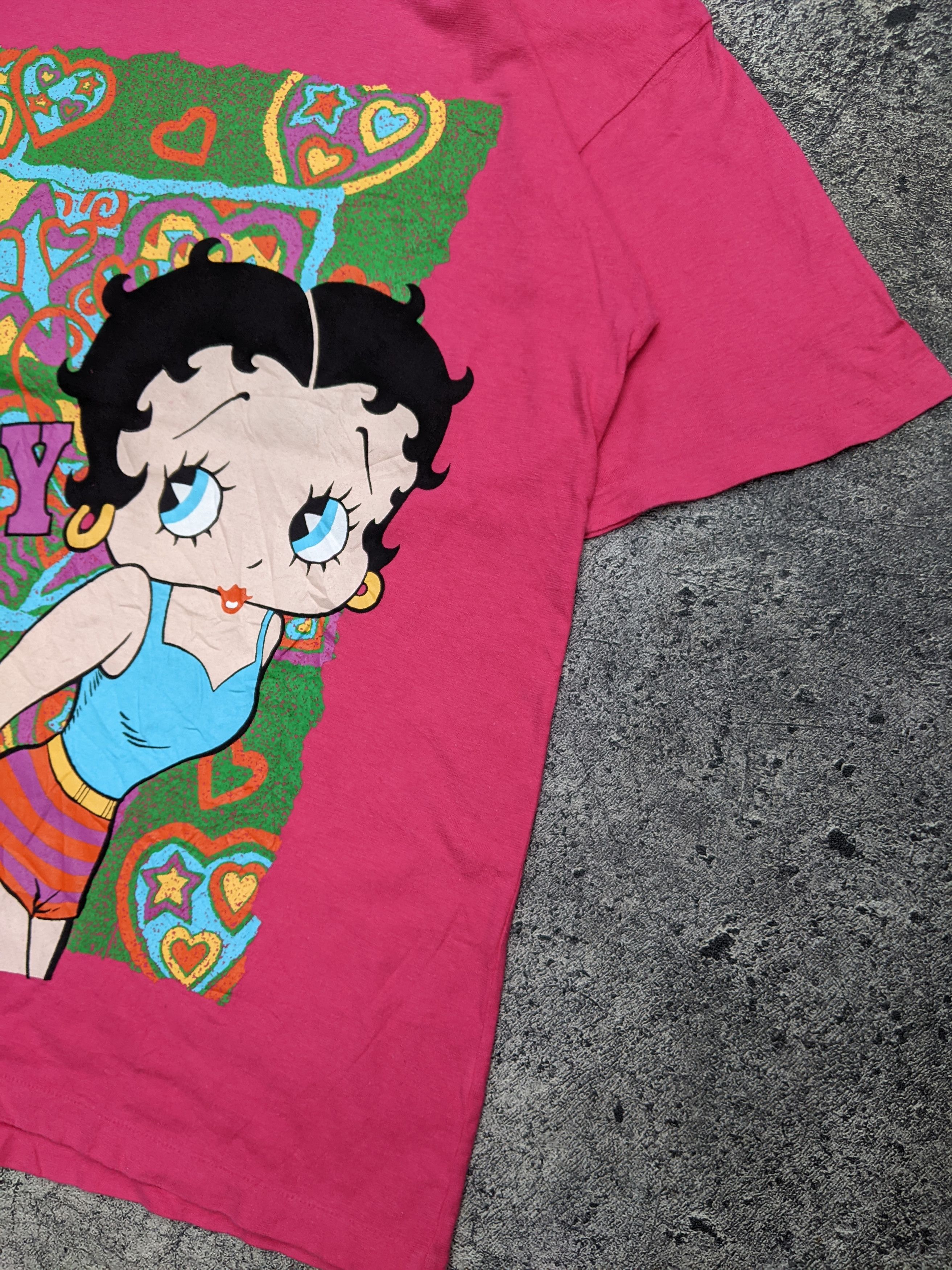 Japanese Brand Betty Boop Big Print T shirt Size US M / EU 48-50 / 2 - 3 Thumbnail