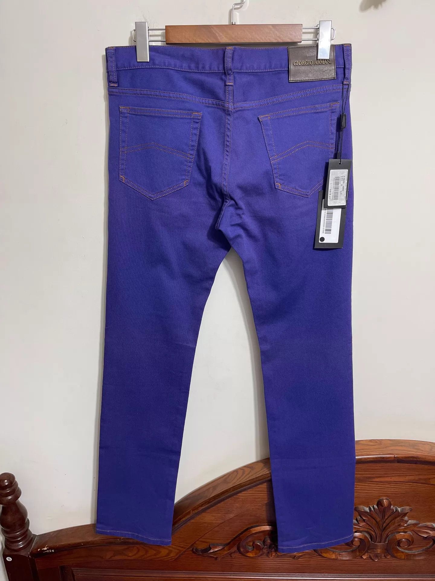 Giorgio Armani Giorgio Armani Slim Fit Jeans 31 NWT Size US 31 - 2 Thumbnail