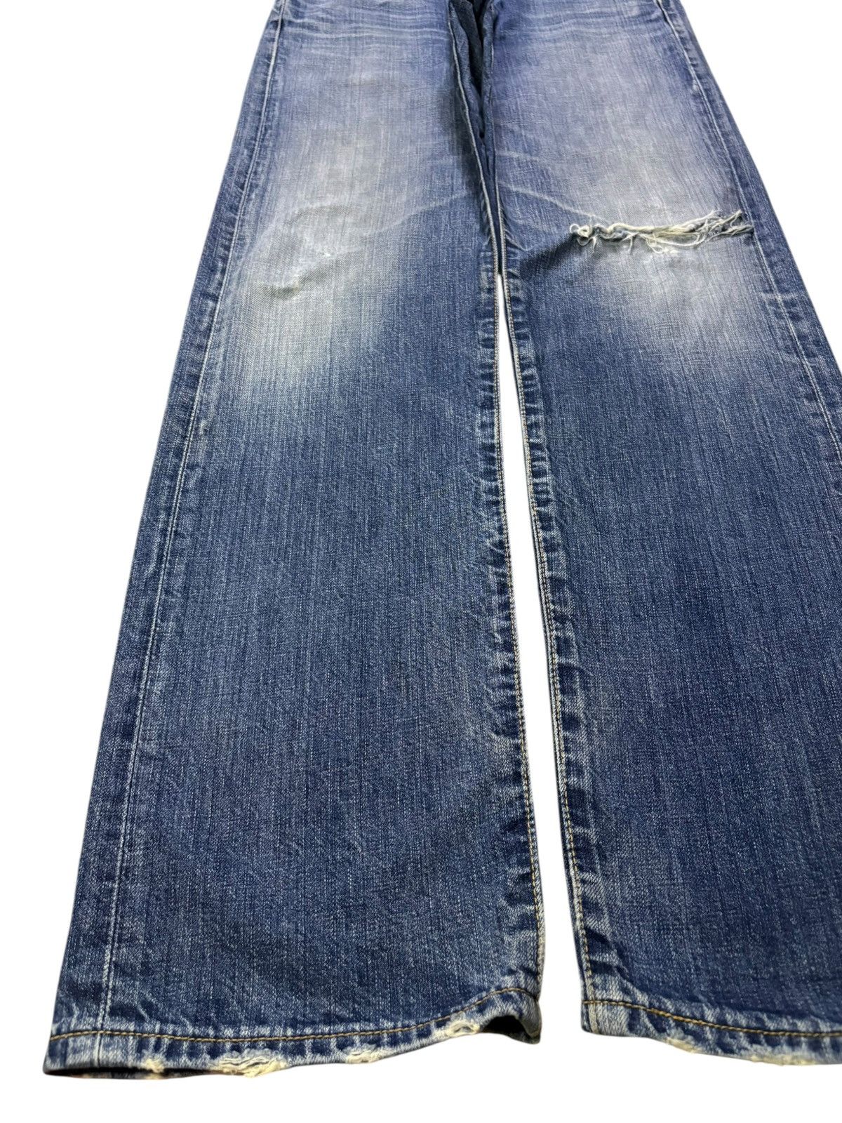Levi's Vintage 90s Levis 501 Faded Wash Distressed Loose Jeans Size US 30 / EU 46 - 6 Thumbnail