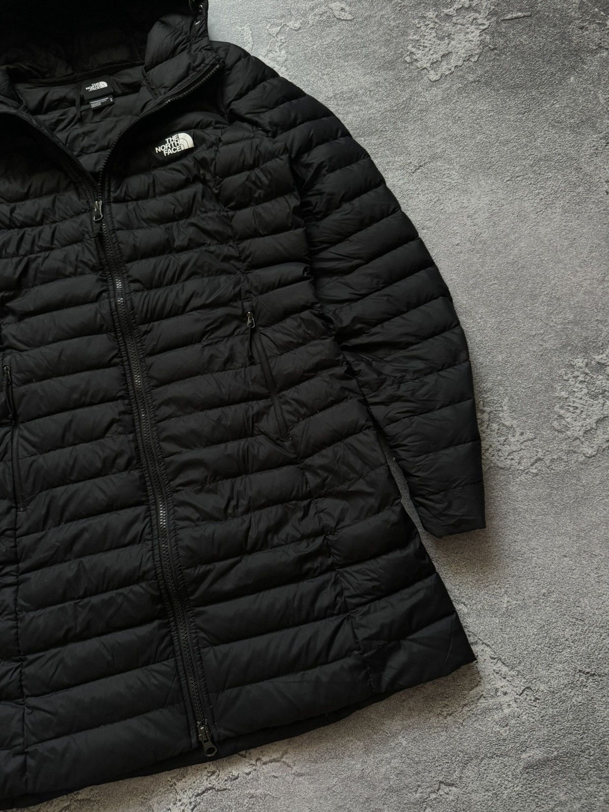 The North Face The north face TNF M Wmns black down long zip jacket puffer Size M / US 6-8 / IT 42-44 - 4 Thumbnail