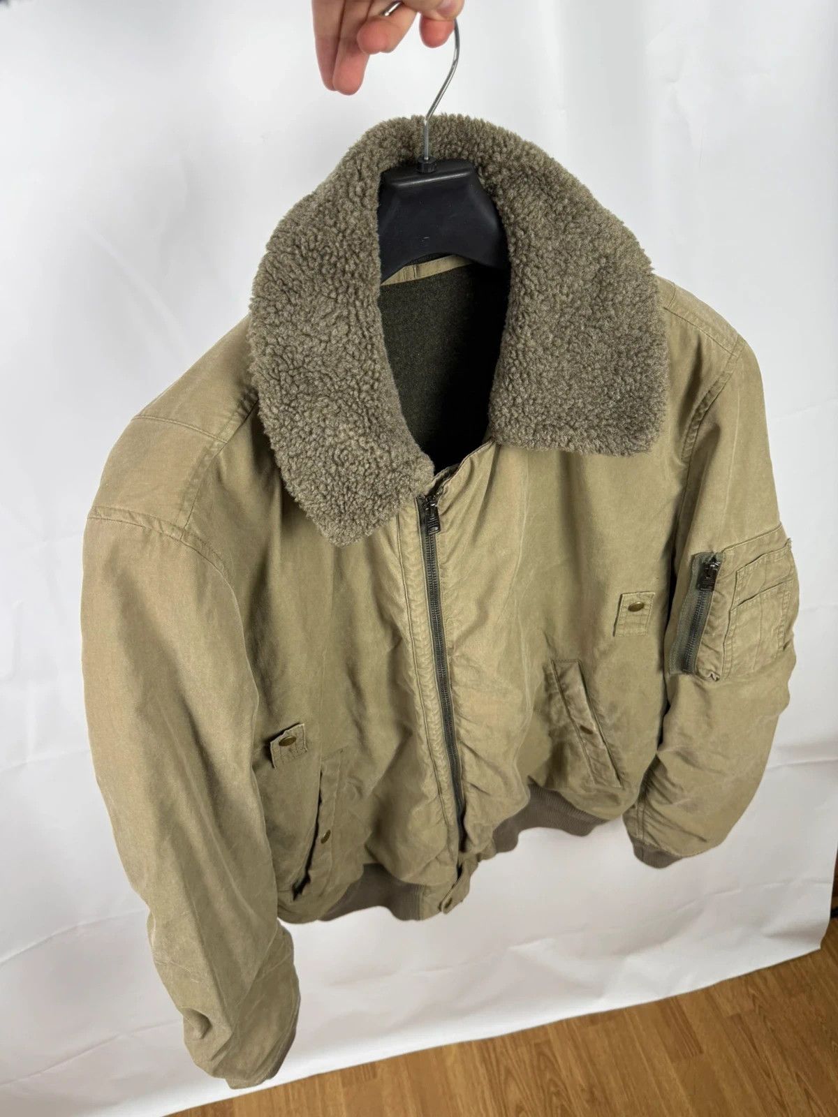 Allsaints Allsaints Faro Bomber Very Rare Wool Lined size XL Size US XL / EU 56 / 4 - 6 Thumbnail