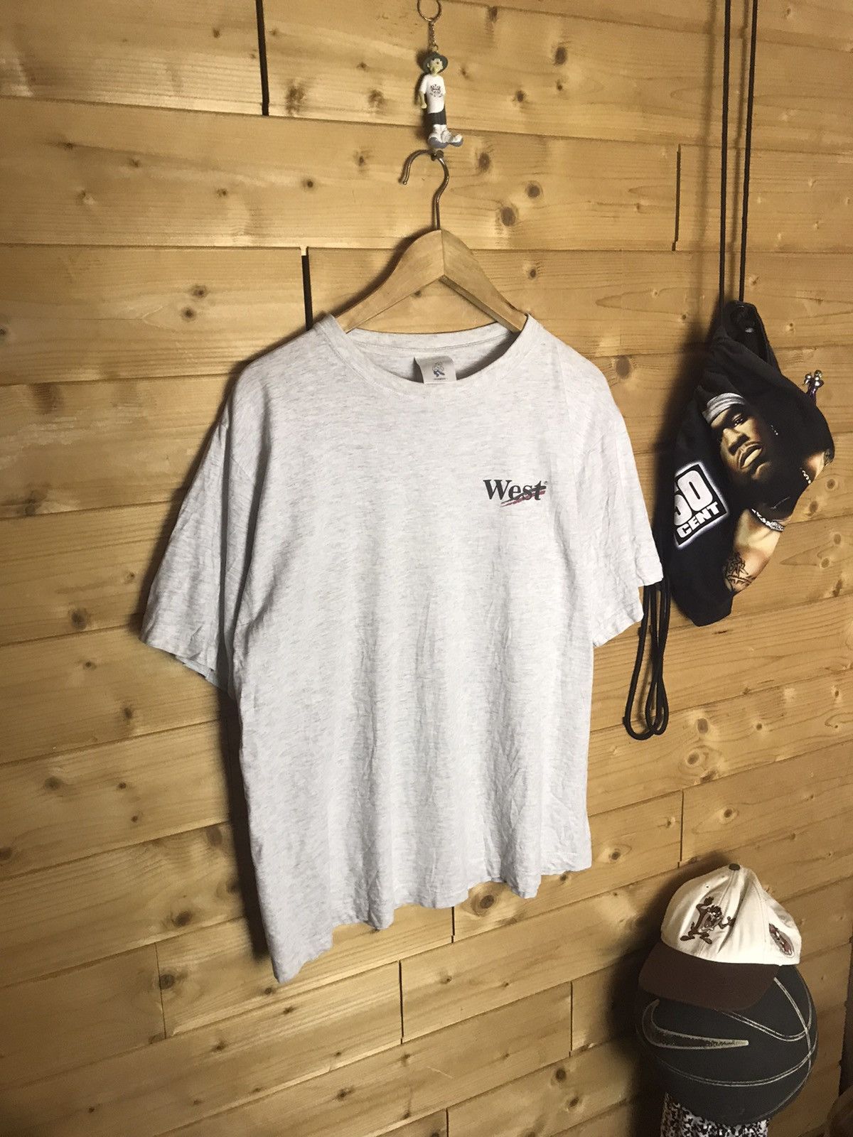 Vintage Vintage 90’s West cigarette t-shirt Size US L / EU 52-54 / 3 - 2 Thumbnail