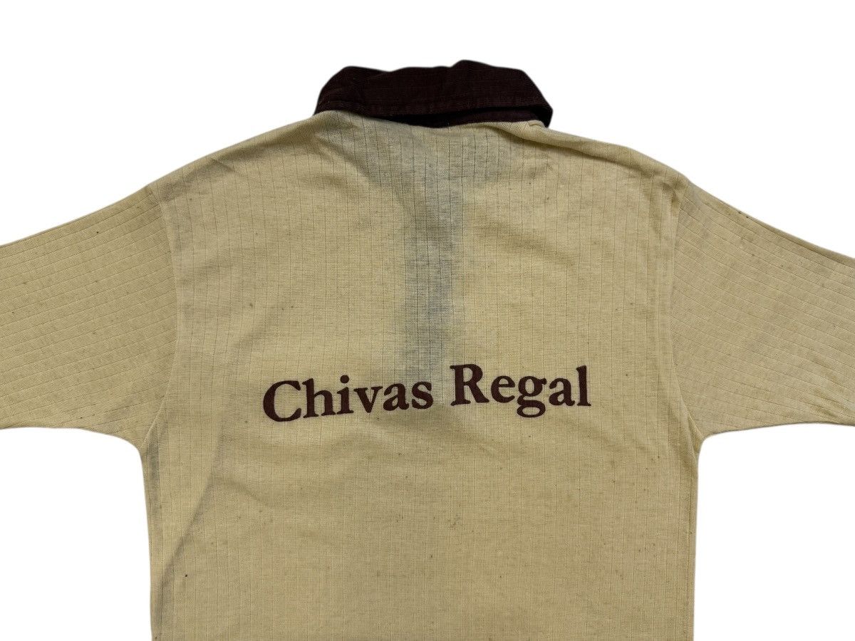 Vintage Vintage 70s Chivas Regal polo tee Size US S / EU 44-46 / 1 - 5 Thumbnail