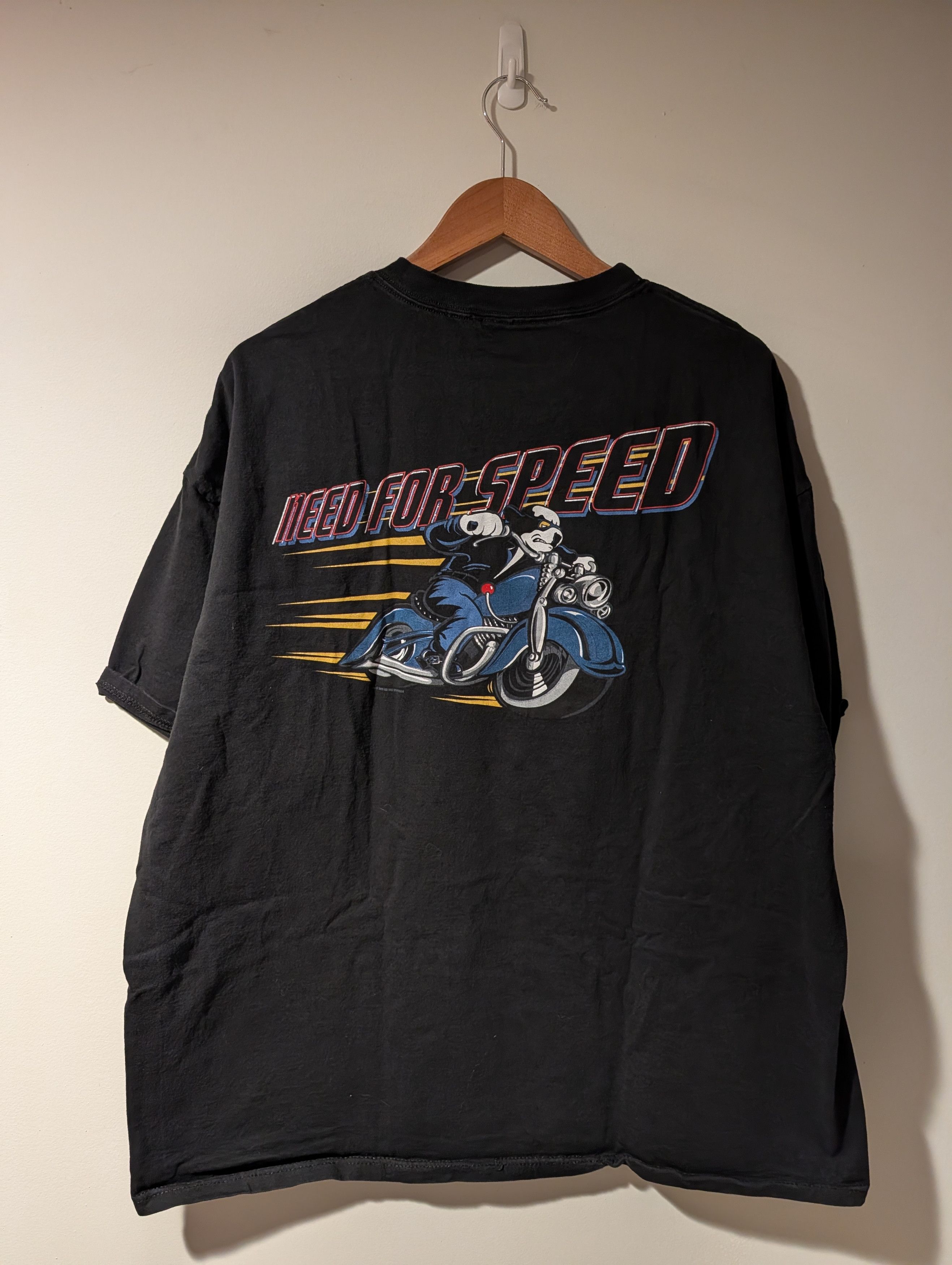 Big Dogs Vintage Big Dogs Need For Speed Motorcycle T-Shirt Graphic Size US XXL / EU 58 / 5 - 1 Thumbnail