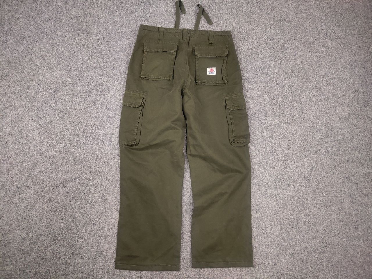 Franklin & Marshall Franklin Marshall American Military Army Baggy Cargo Pants Size US 34 / EU 50 - 10 Thumbnail